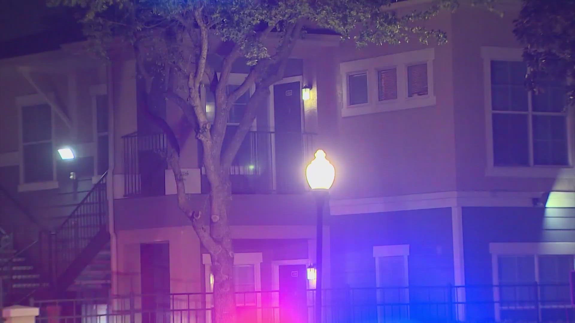 Harris County Sheriff Ed Gonzalez said the shooting happened at an apartment on Sunday night.