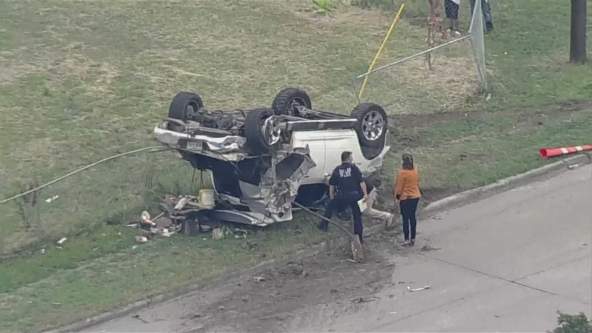 One man is dead after leading Dallas police officers on a chase near White Rock Lake, police said. The incident happened Thursday morning just before 11 a.m.