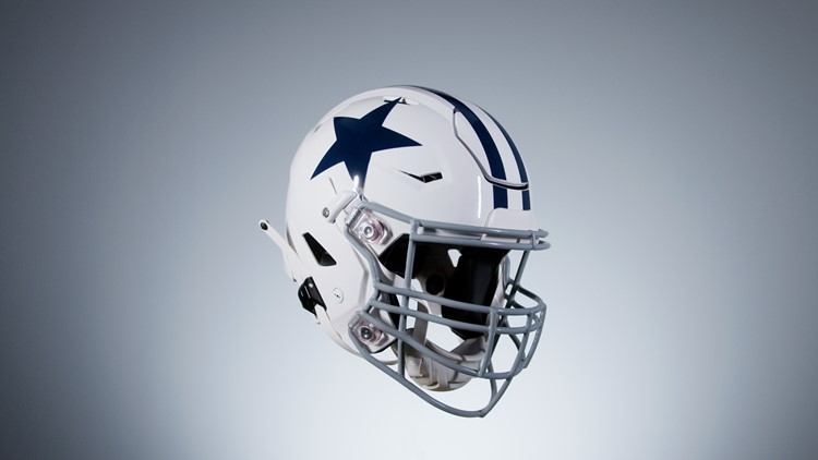 dallas cowboys helmet history