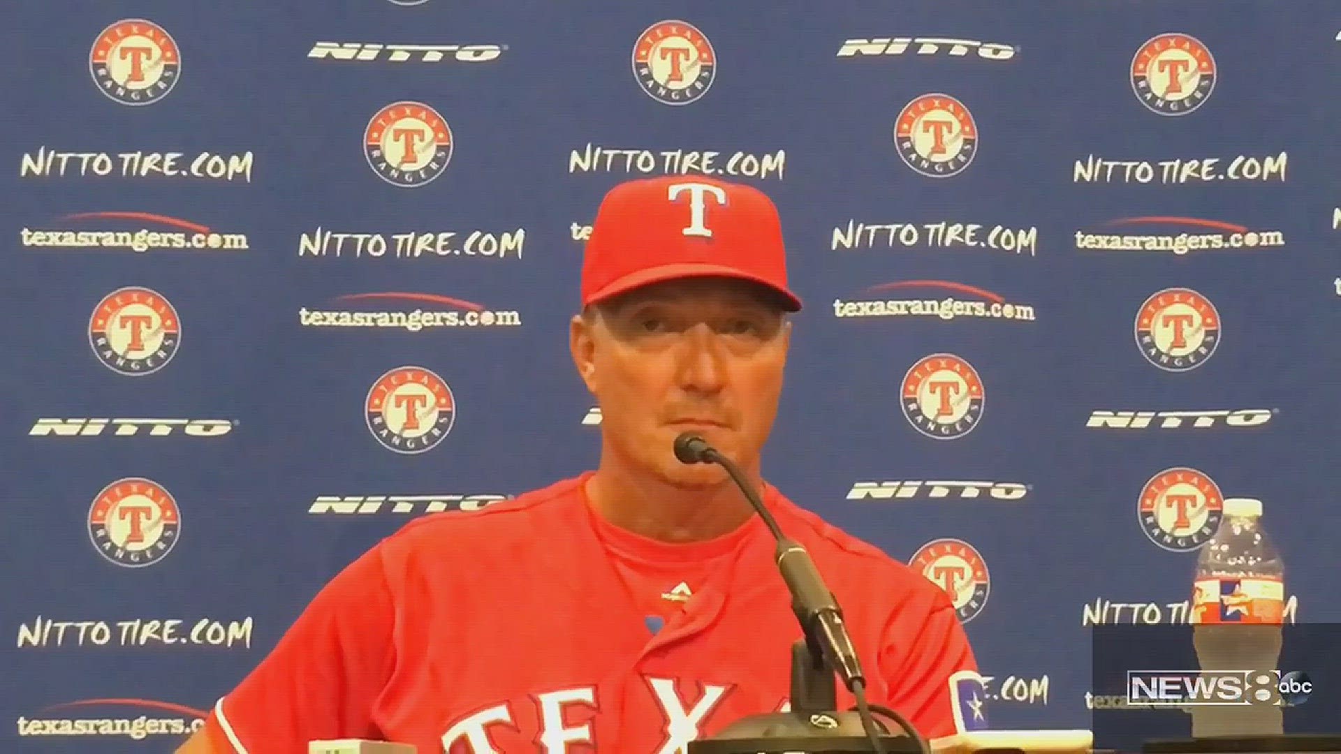 Pete Incaviglia of the Texas Rangers looks on from the dugout prior News  Photo - Getty Images