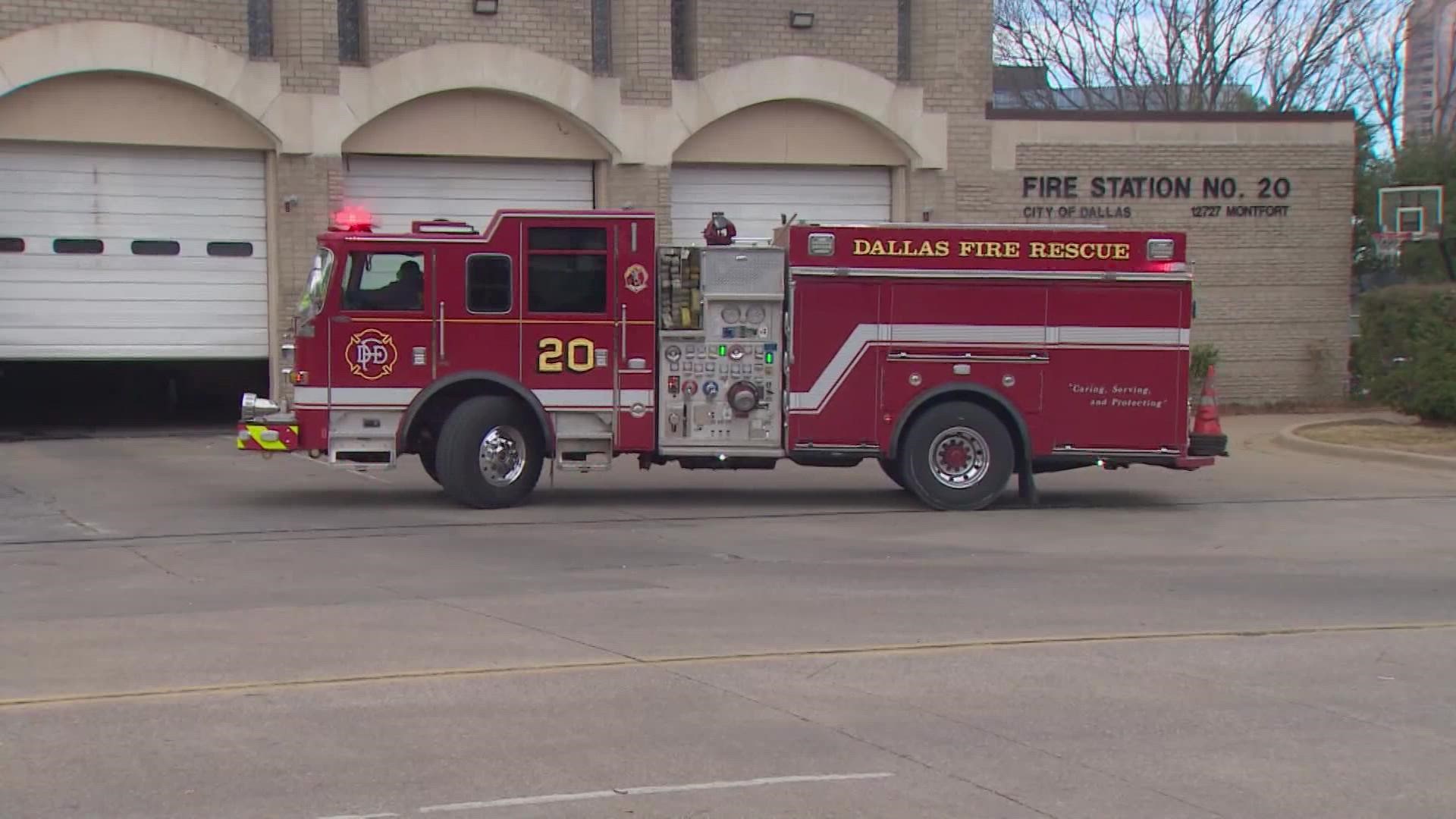 The fire department confirmed that Jesse McFall was arrested by Dallas Police on Tuesday, Jan. 17.
