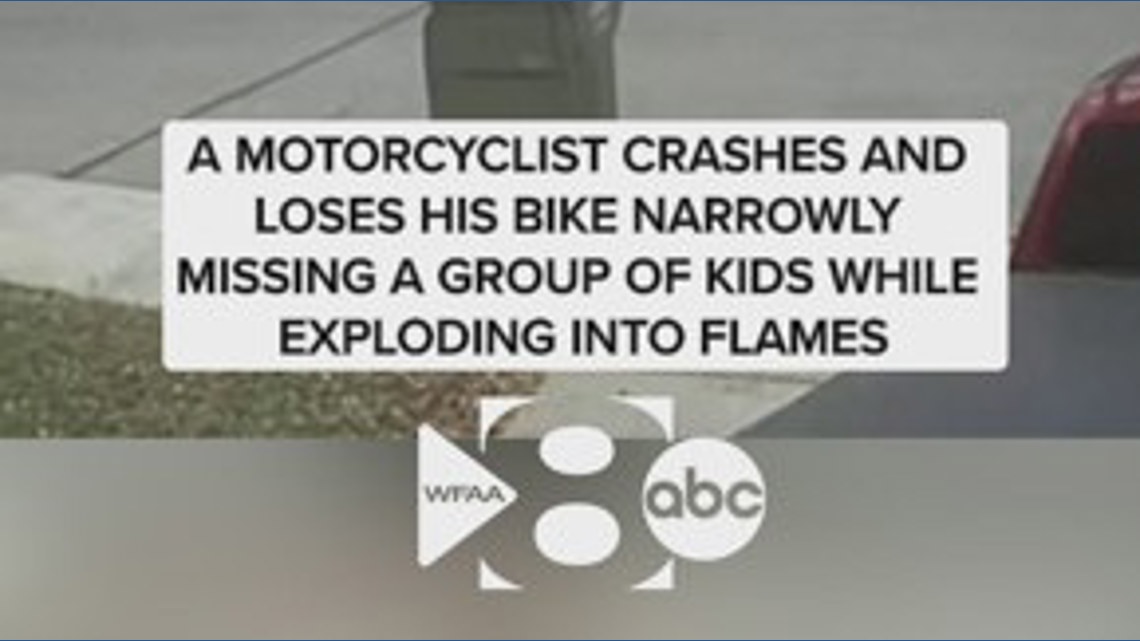 WILD VIDEO: Motorcycle crash leads to fiery explosion -- and only ...