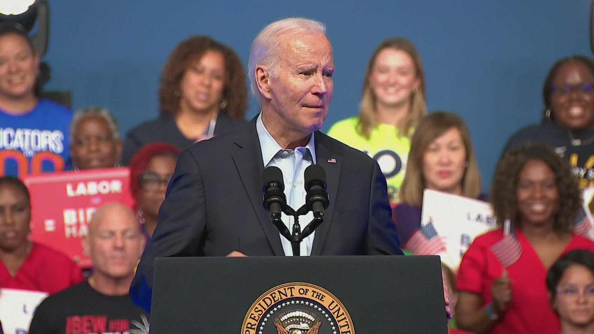 Recap: Biden attends first rally in his 2024 reelection campaign | wfaa.com