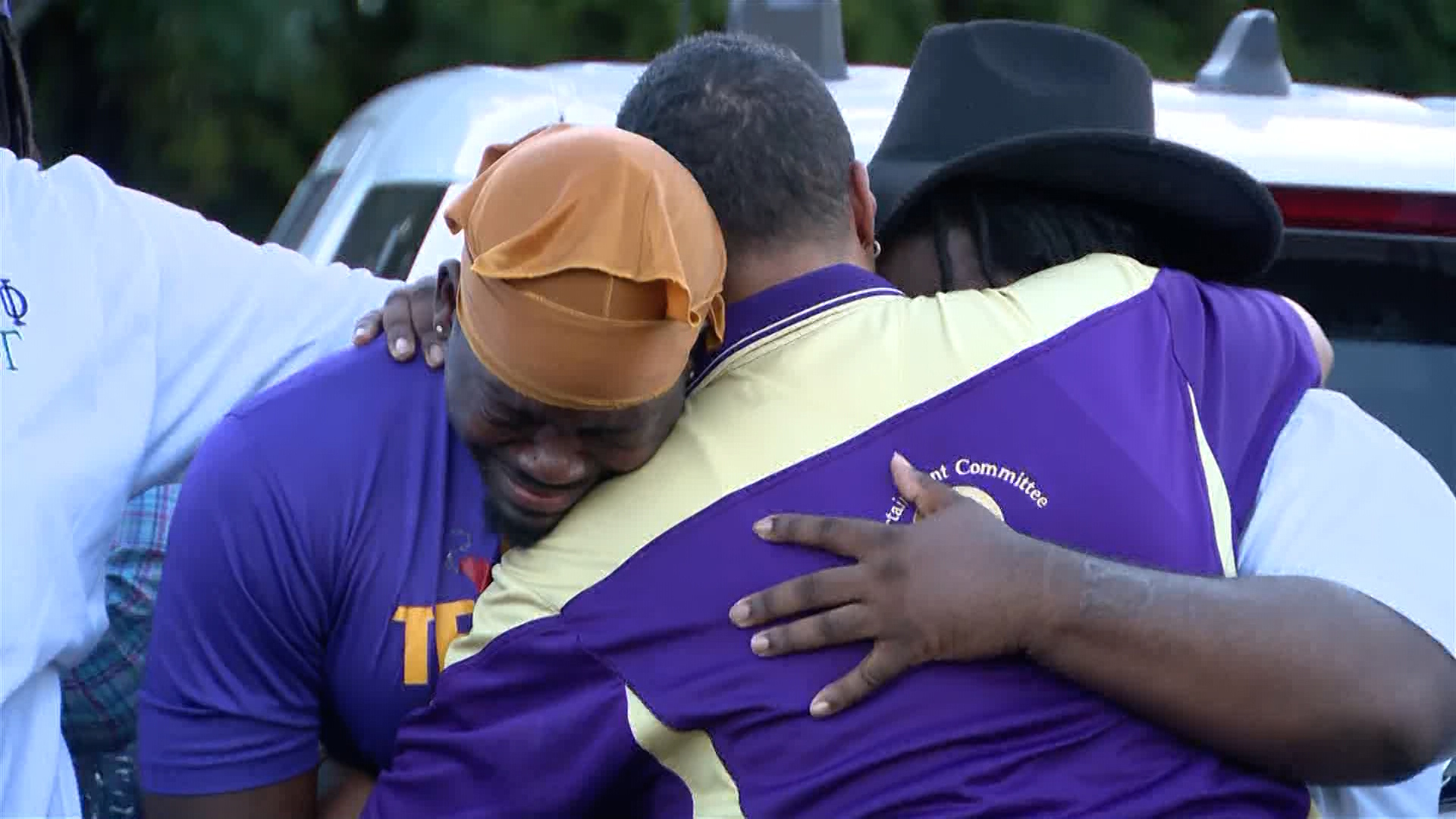 The community held vigils across Dallas for fallen DPD officer Darron Burks, who was shot and killed in his squad car.