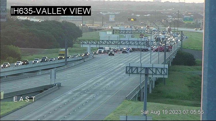 I-635 @ SH 161 Shut Down Saturday Morning Due To 'major Crash' | Wfaa.com