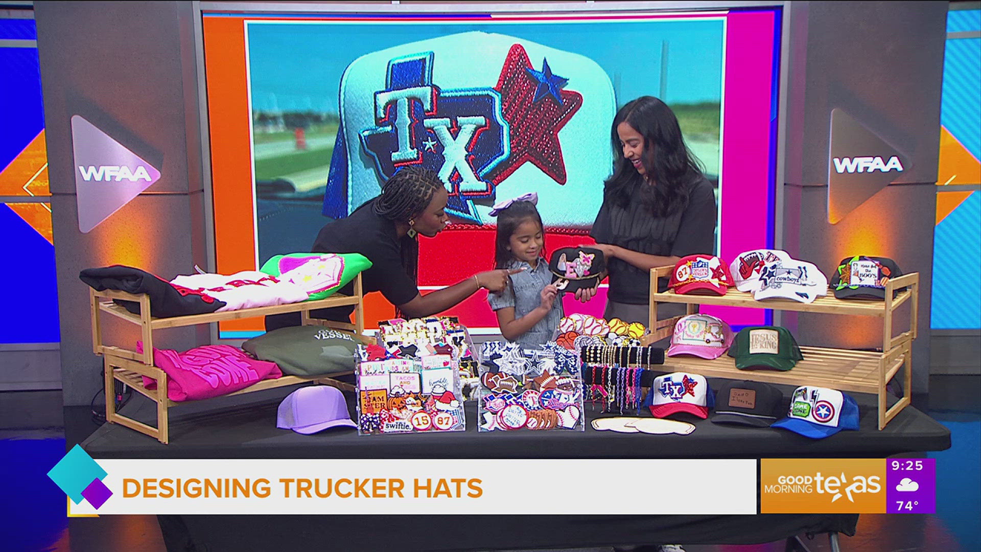 We meet the mother-daughter duo behind Beauty Girl Designs that allows you to customize your own trucker hat. Go to @beautygirl_designs for more information.