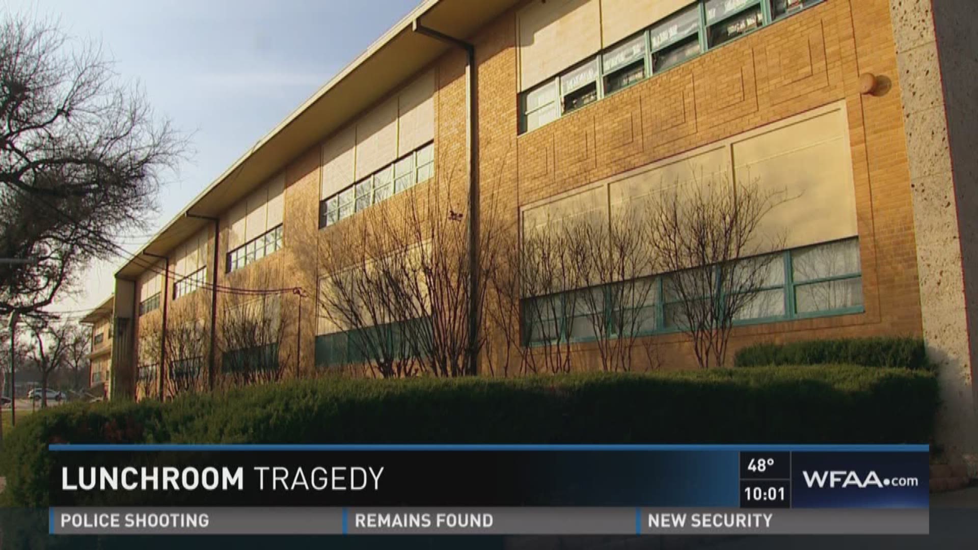 Choking death in a FWISD lunchroom