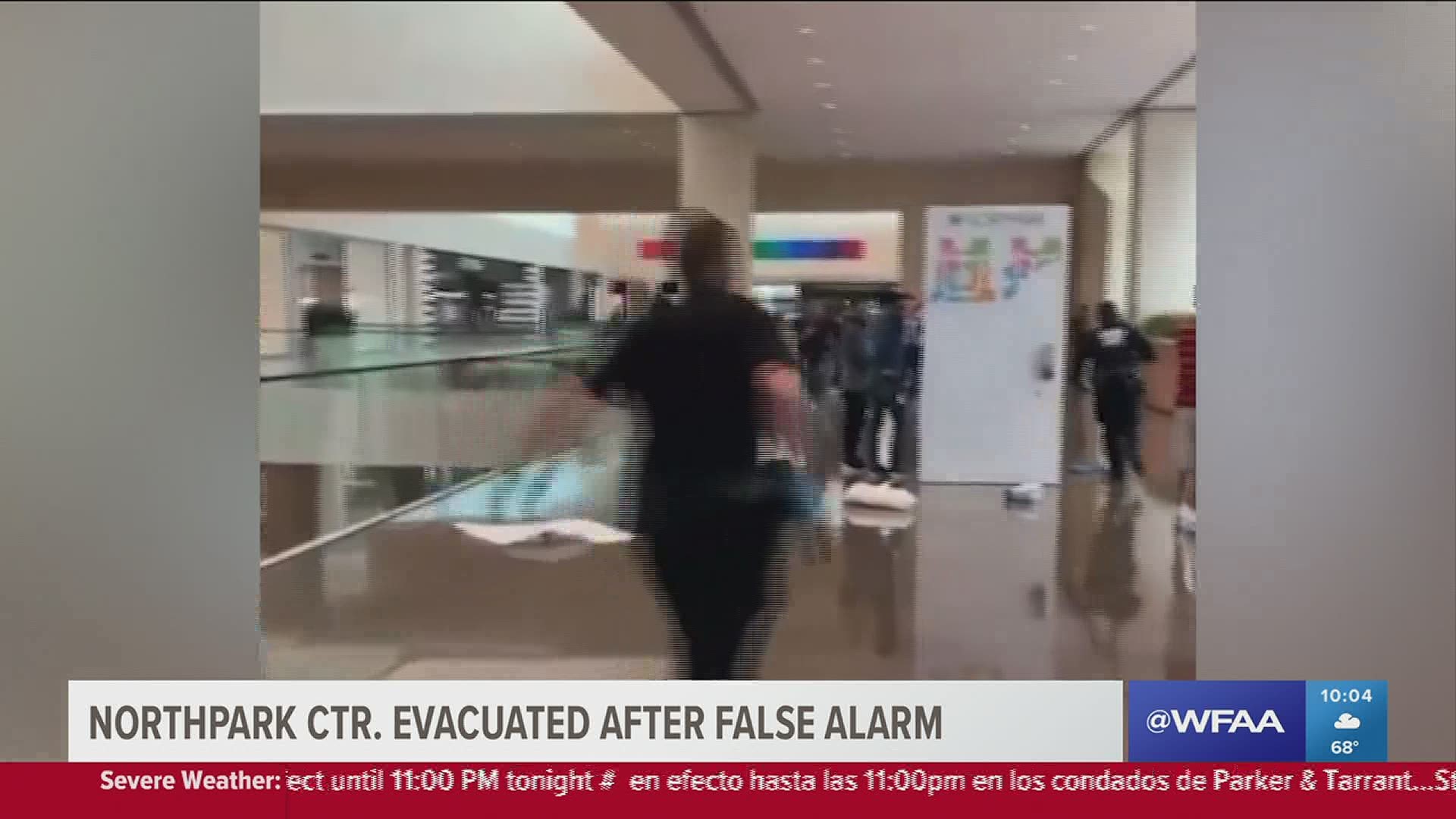 Shoppers filmed fleeing Dallas NorthPark mall in terror after