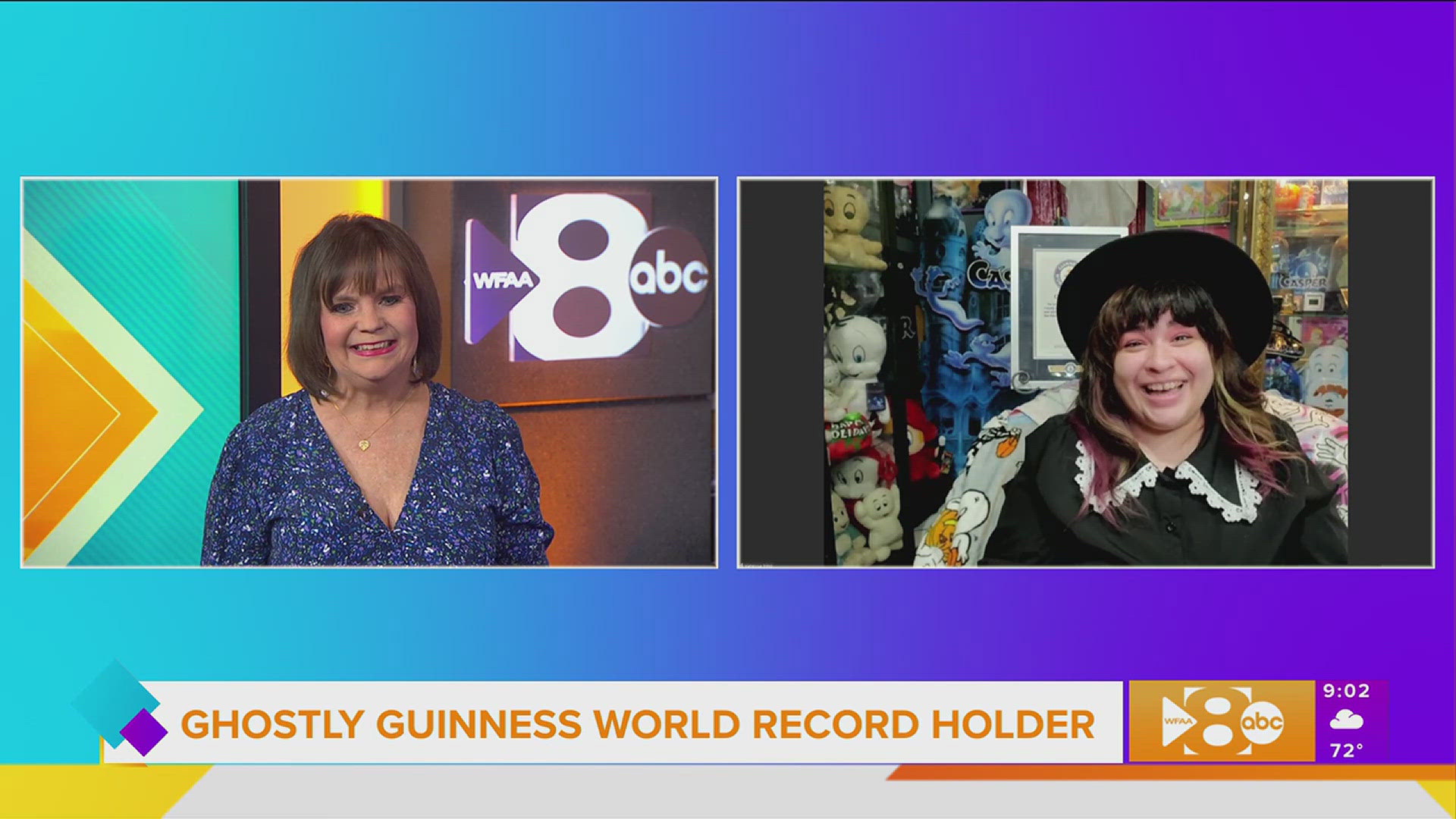 Vanessa Irino of San Antonio talks about her Casper the Friendly Ghost memorabilia collection that earned her a Guinness World Record title