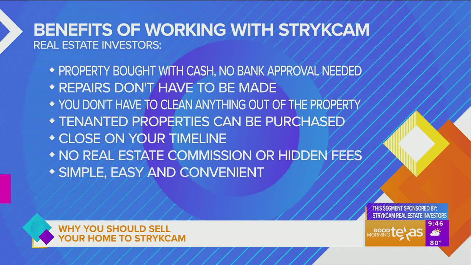 This segment is sponsored by StrykCam Real Estate Investors.