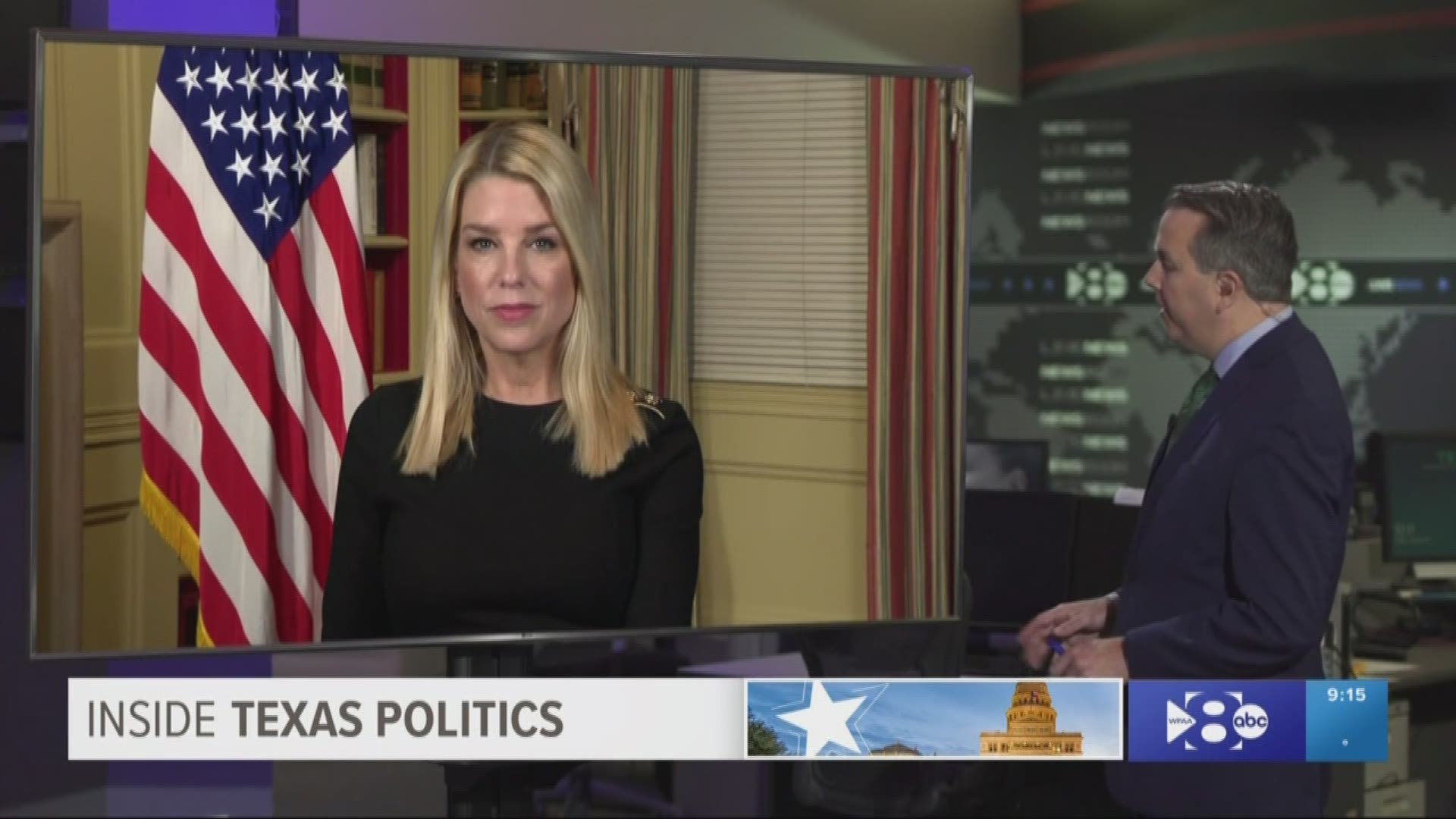Host Jason Whitely spoke exclusively with Pam Bondi, a member of President Trump's team, about whether he will testify in his defense during the impeachment trial.