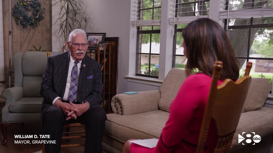 'It's kind of a farewell tour.' | Grapevine Mayor William D. Tate celebrates 50 years in office, plans to retire by 2027