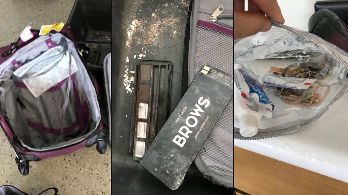 american airlines damaged baggage