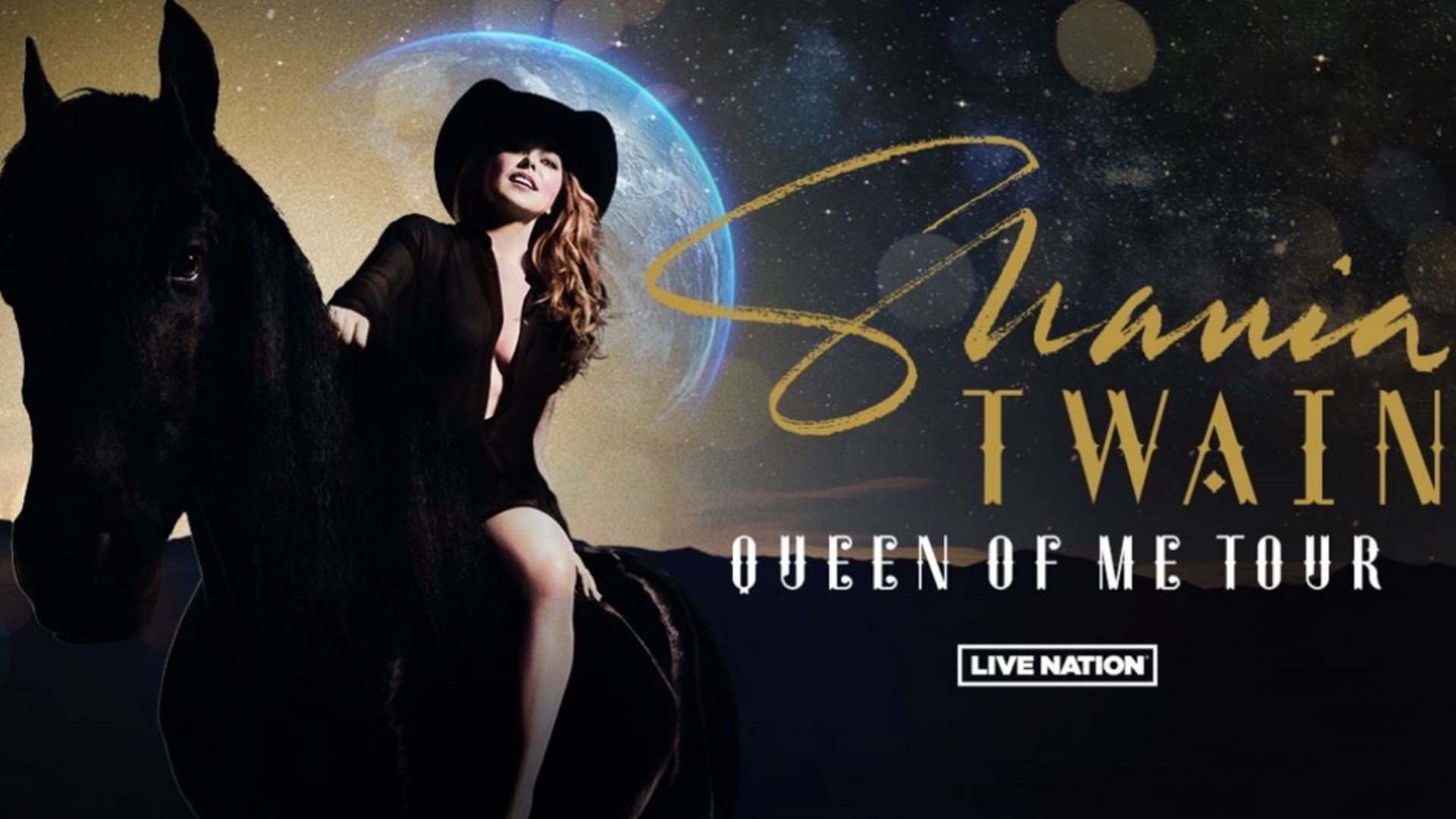 The second leg of Twain's "Queen of Me" tour starts at San Antonio's AT&T Center on Oct. 12, followed by her concert at Dickies Arena in Fort Worth on Oct. 13.