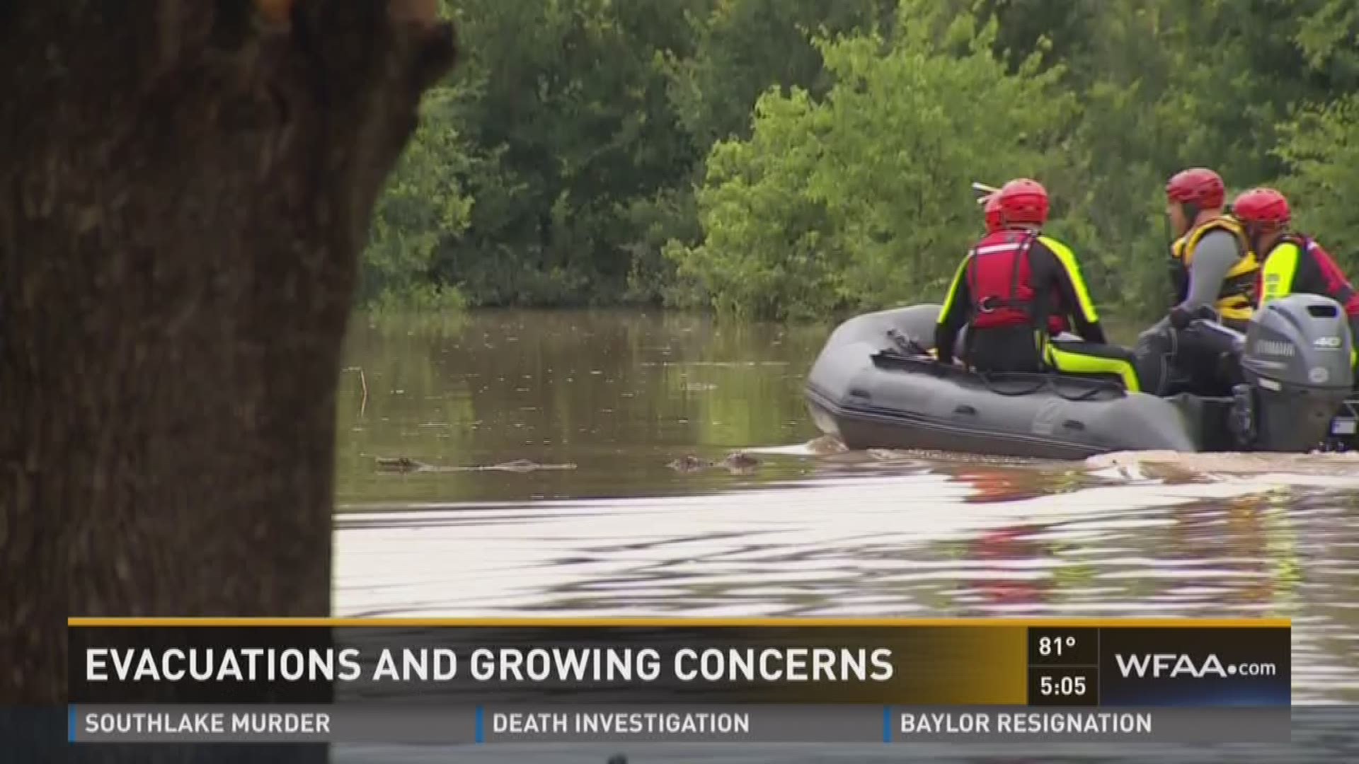 Evacuations, growing concerns in Horseshoe Bend