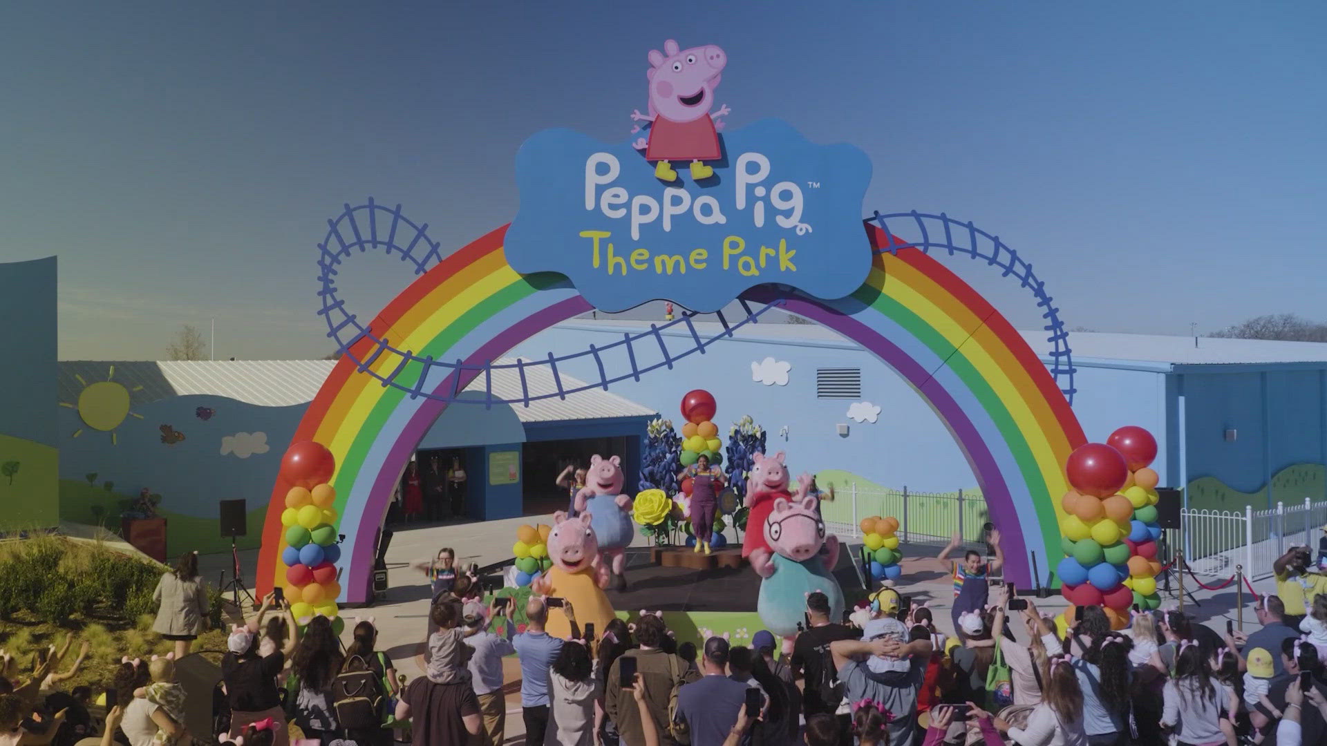 The new Peppa Pig theme park in North Richland Hills is now open.