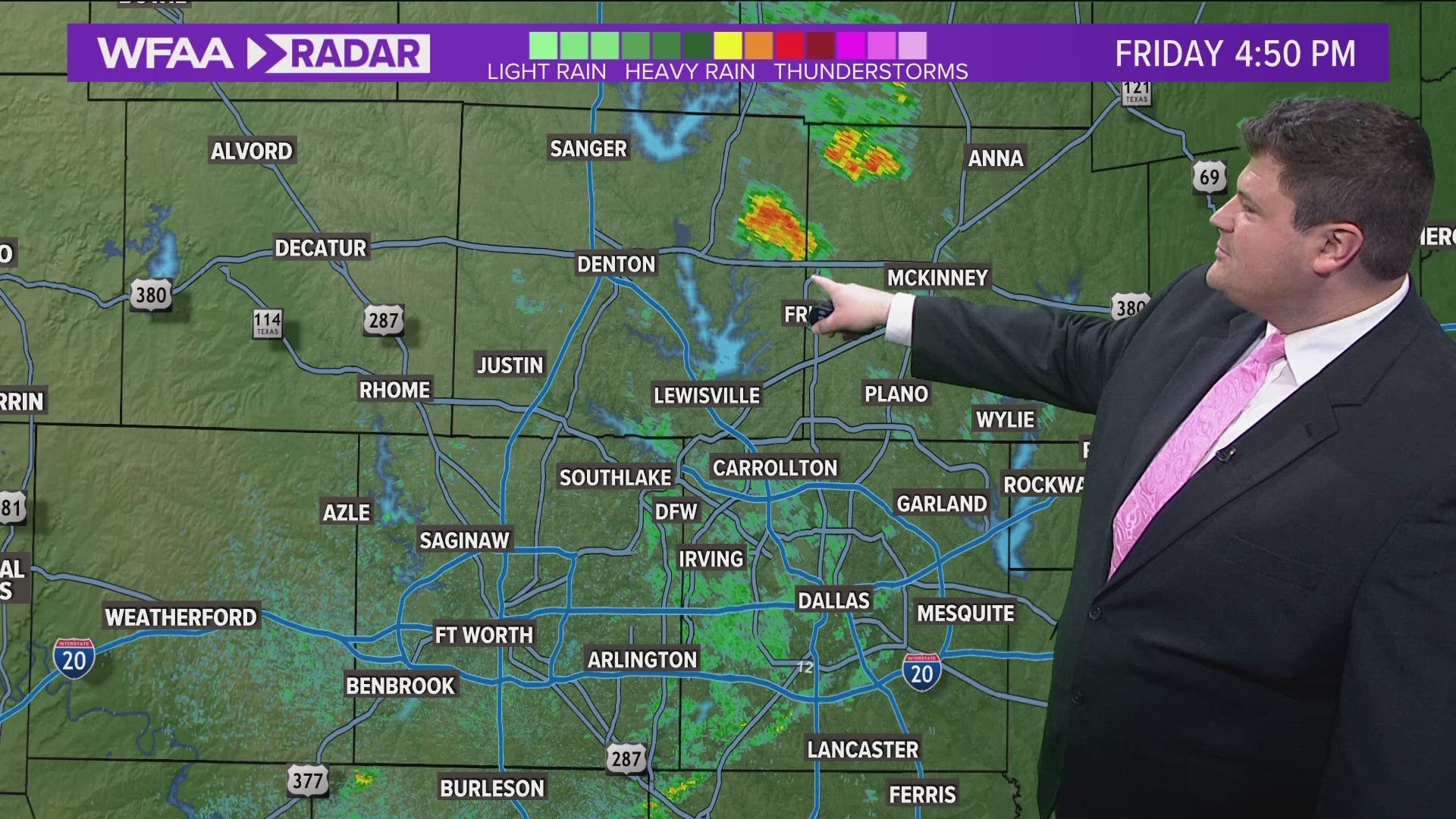 DFW weather: More rain on the way through the weekend | wfaa.com