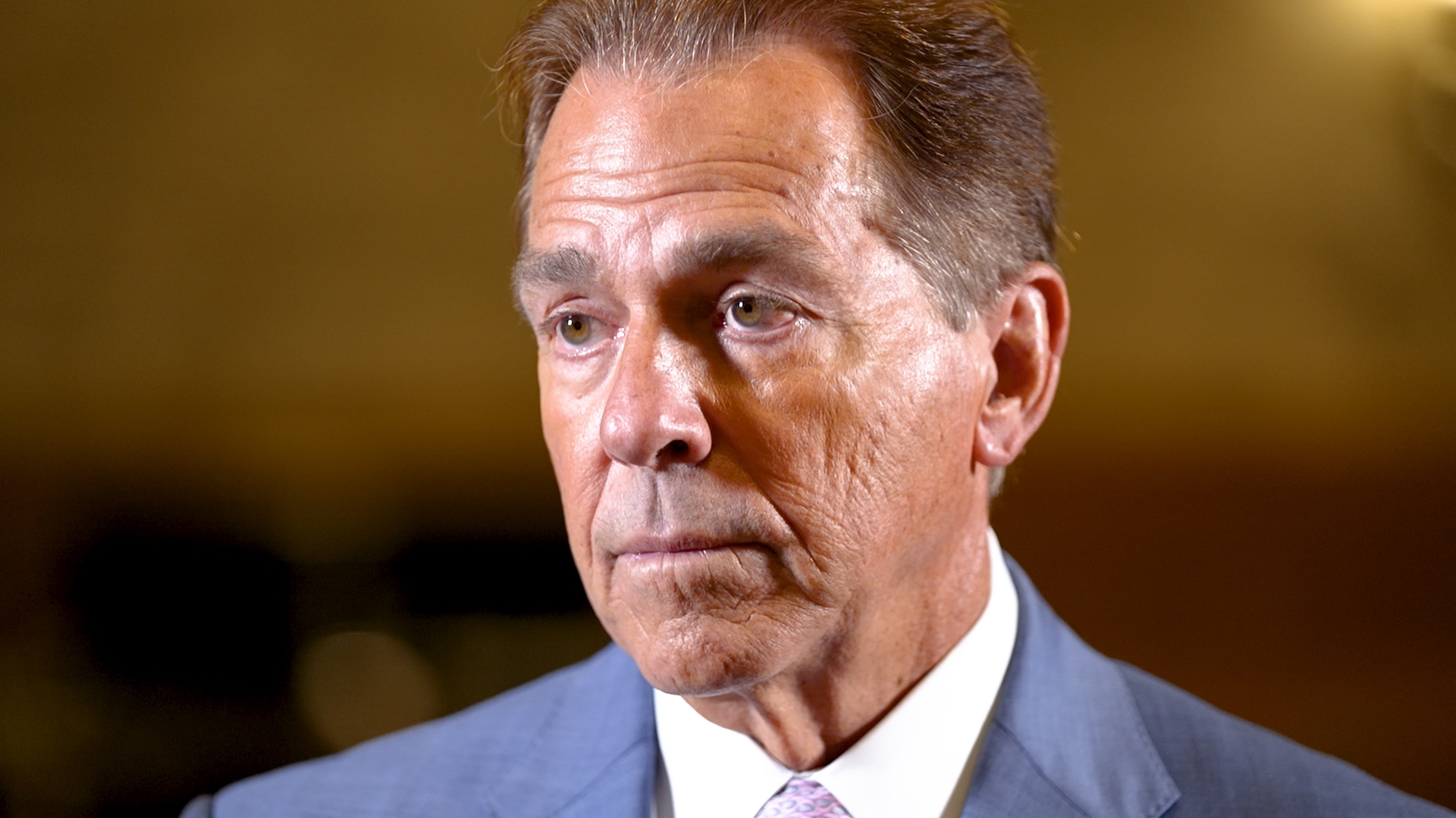 Nick Saban sat down for a 1-on-1 interview with WFAA before the 2024 NCAA college football season.