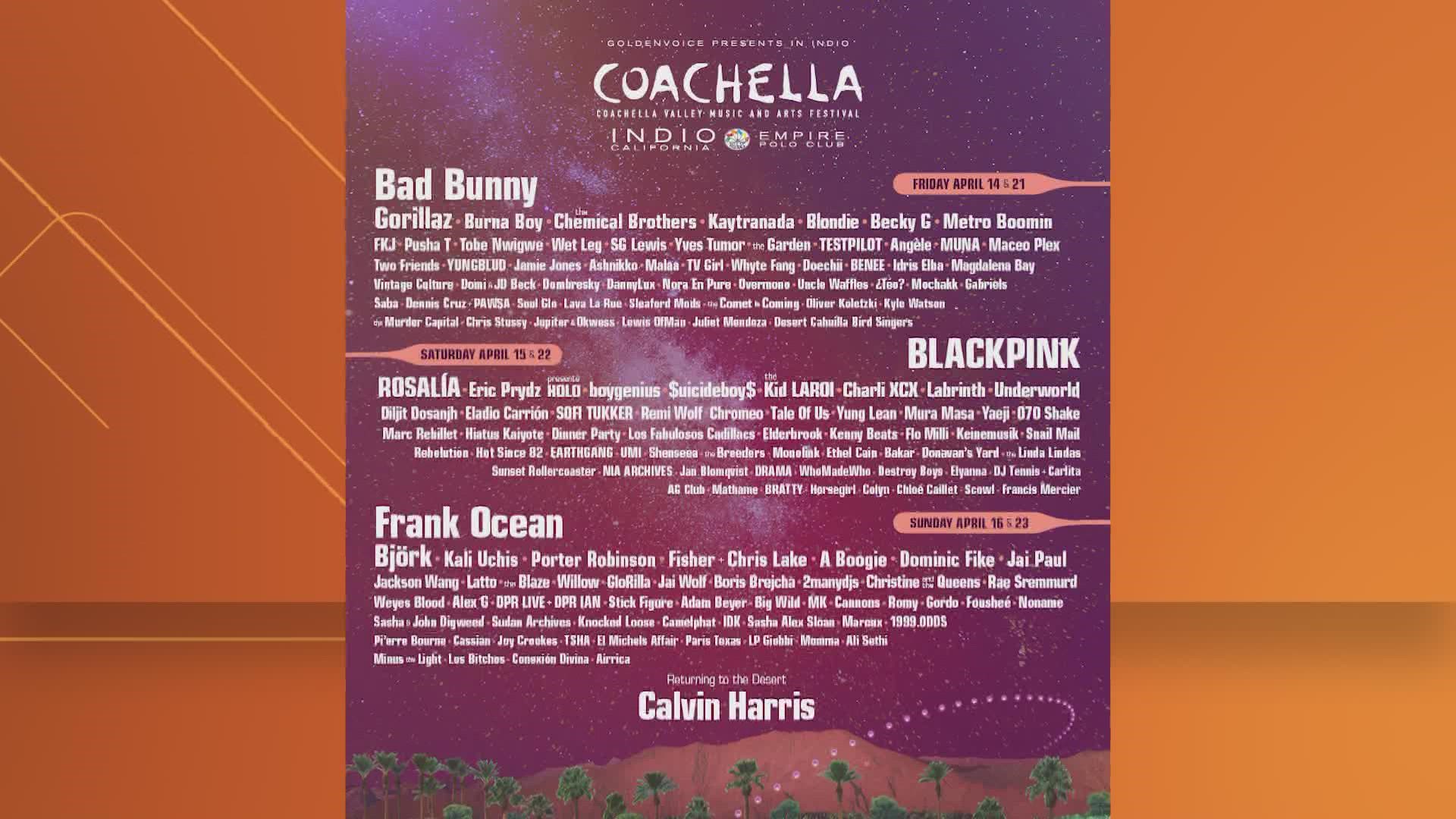 Coachella 2023 lineup NatassjaAlmir