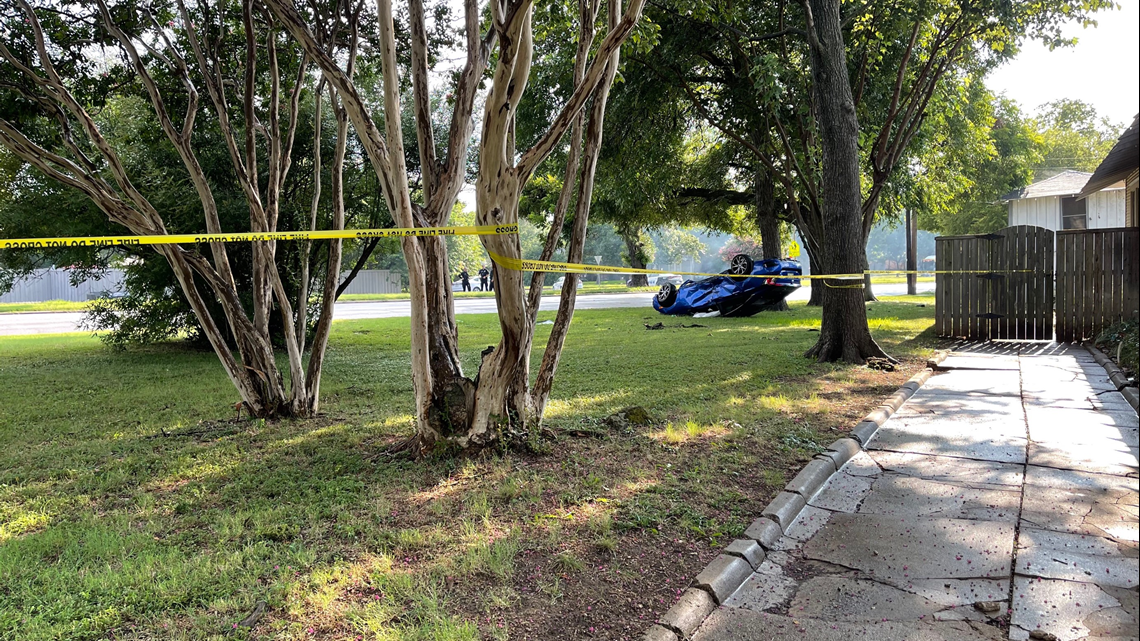 Man riding lawnmower killed after car in accident hits him | wfaa.com