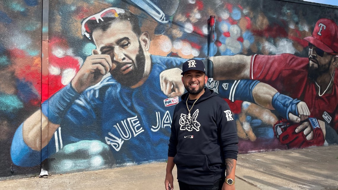 Taco shop mural in Arlington depicts infamous punch by Texas Rangers'  Rougned Odor