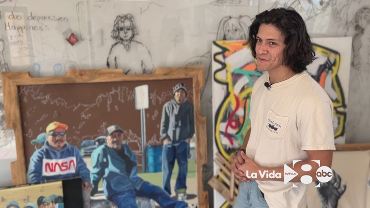 Meet the Denton artist and DACA recipient using his talent to shine light on the undocumented community