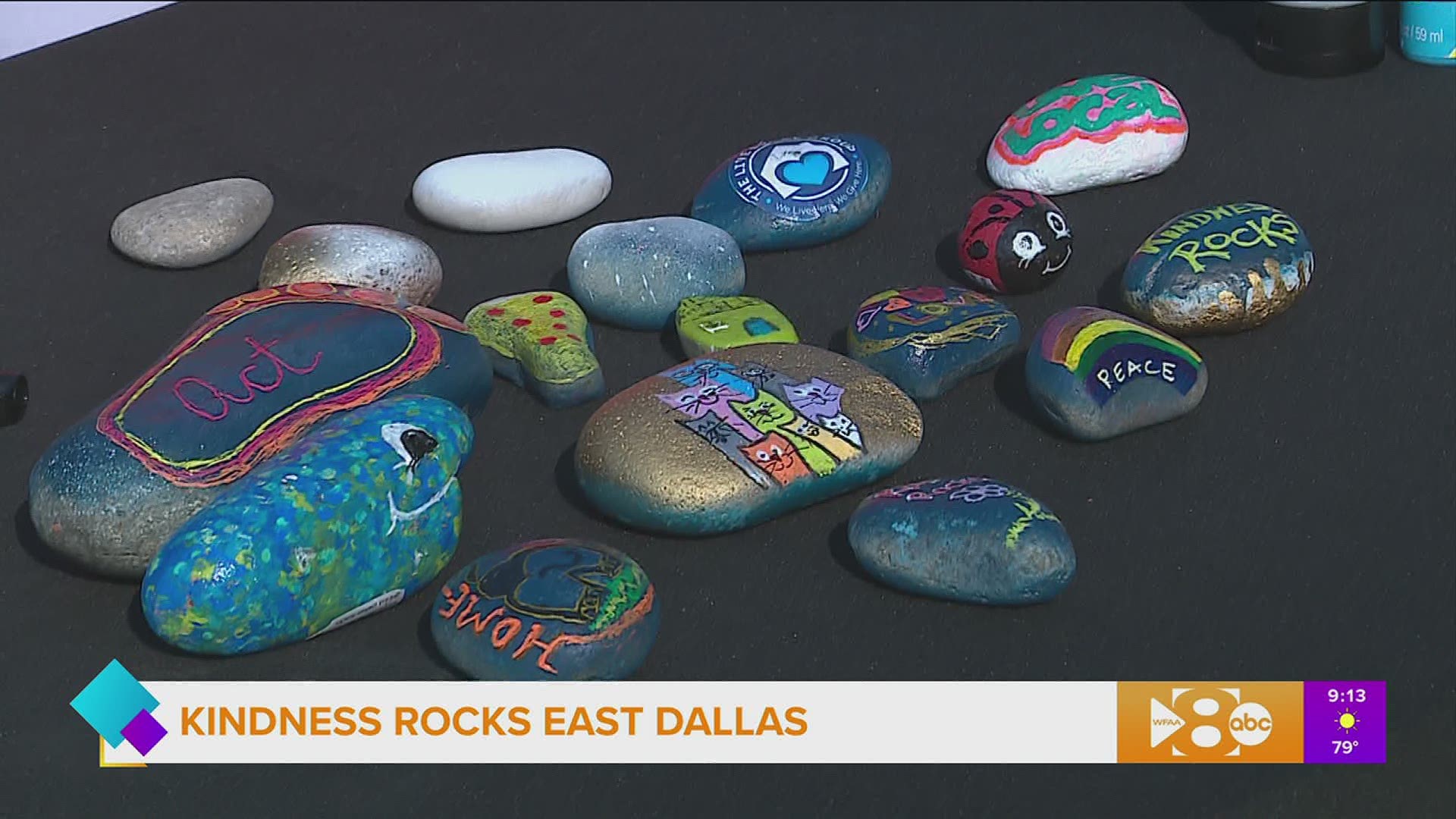 Karen Cuskey shares the inspiration behind her hand-painted rocks