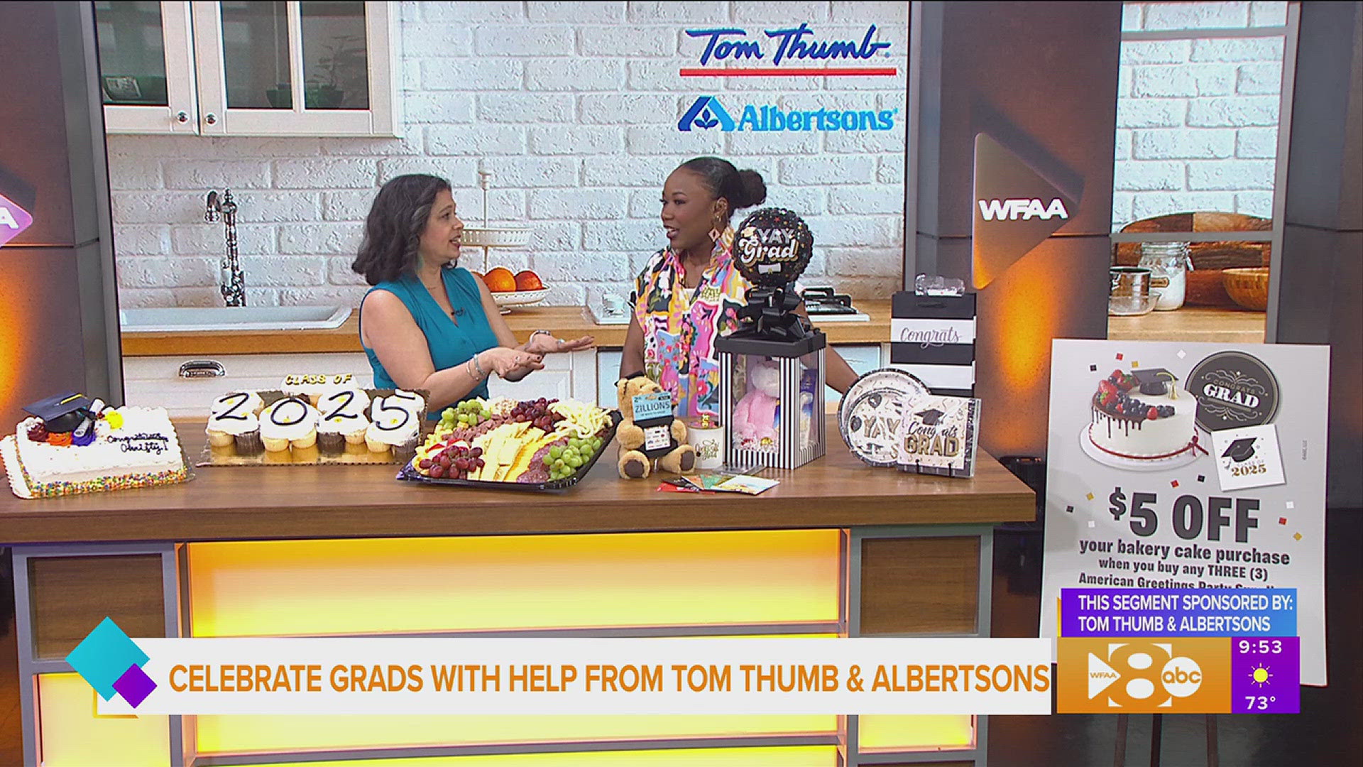 This segment is sponsored by Tom Thumb & Albertsons.