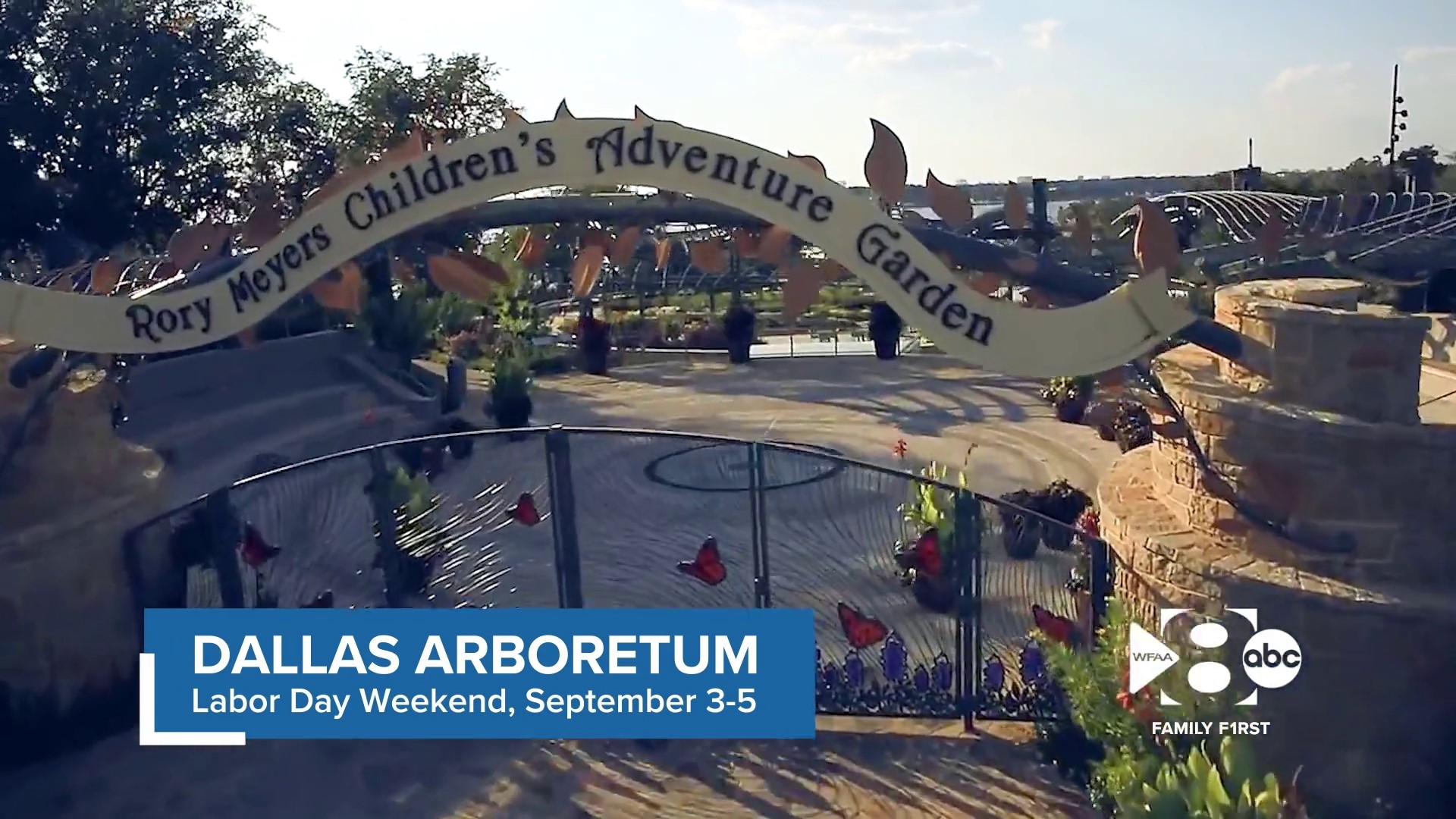 Have fun at the Dallas Arboretum this Labor Day weekend