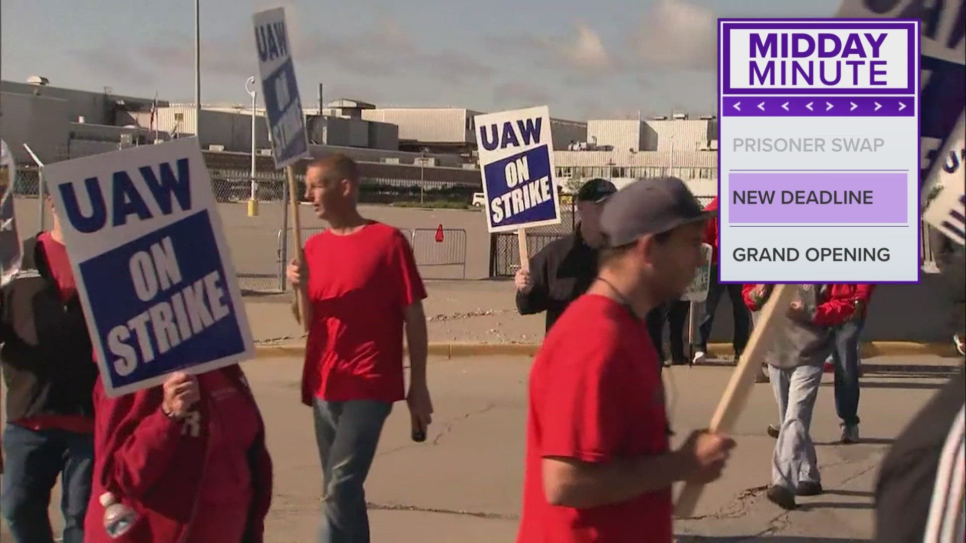 The union is trying to reach a deal with Ford, General Motors and Stellantis for better pay in an era of big profits for the industry.