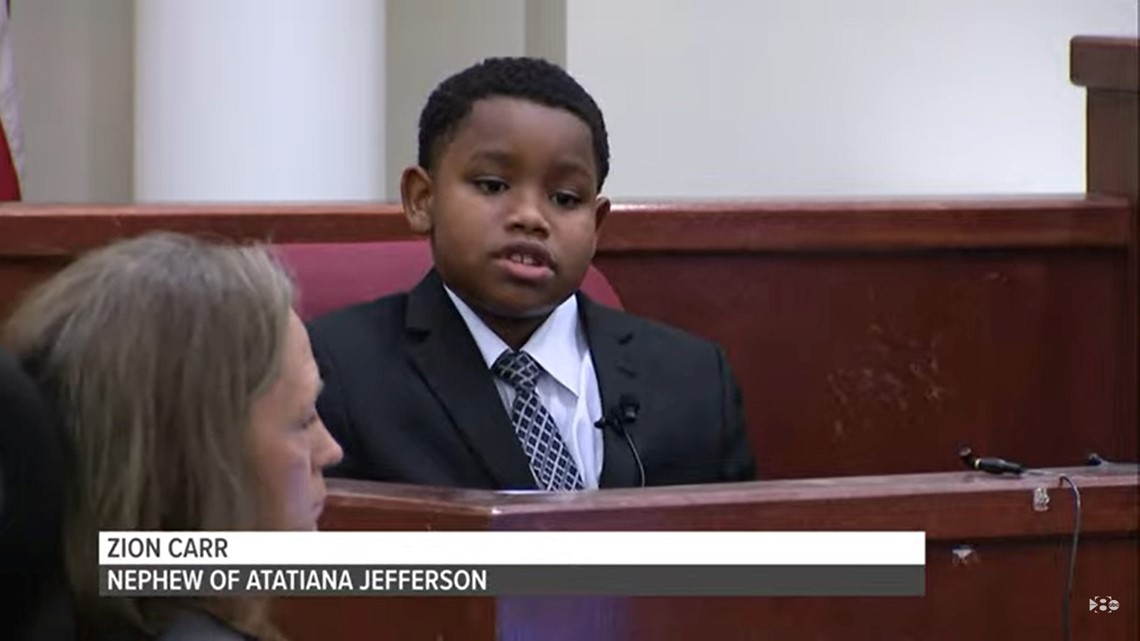 Aaron Dean trial: Atatiana Jefferson nephew Zion Carr takes stand