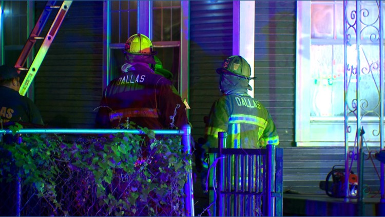 Dallas firefighter injured while battling a house fire early Friday ...