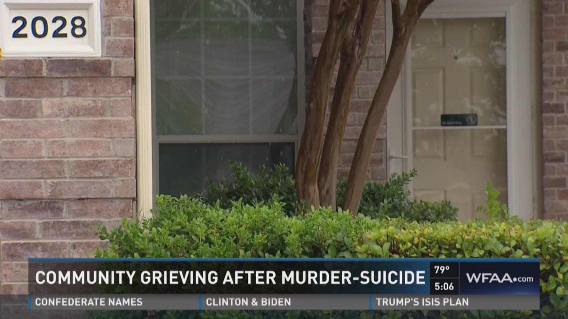 Community grieving after murder-suicide