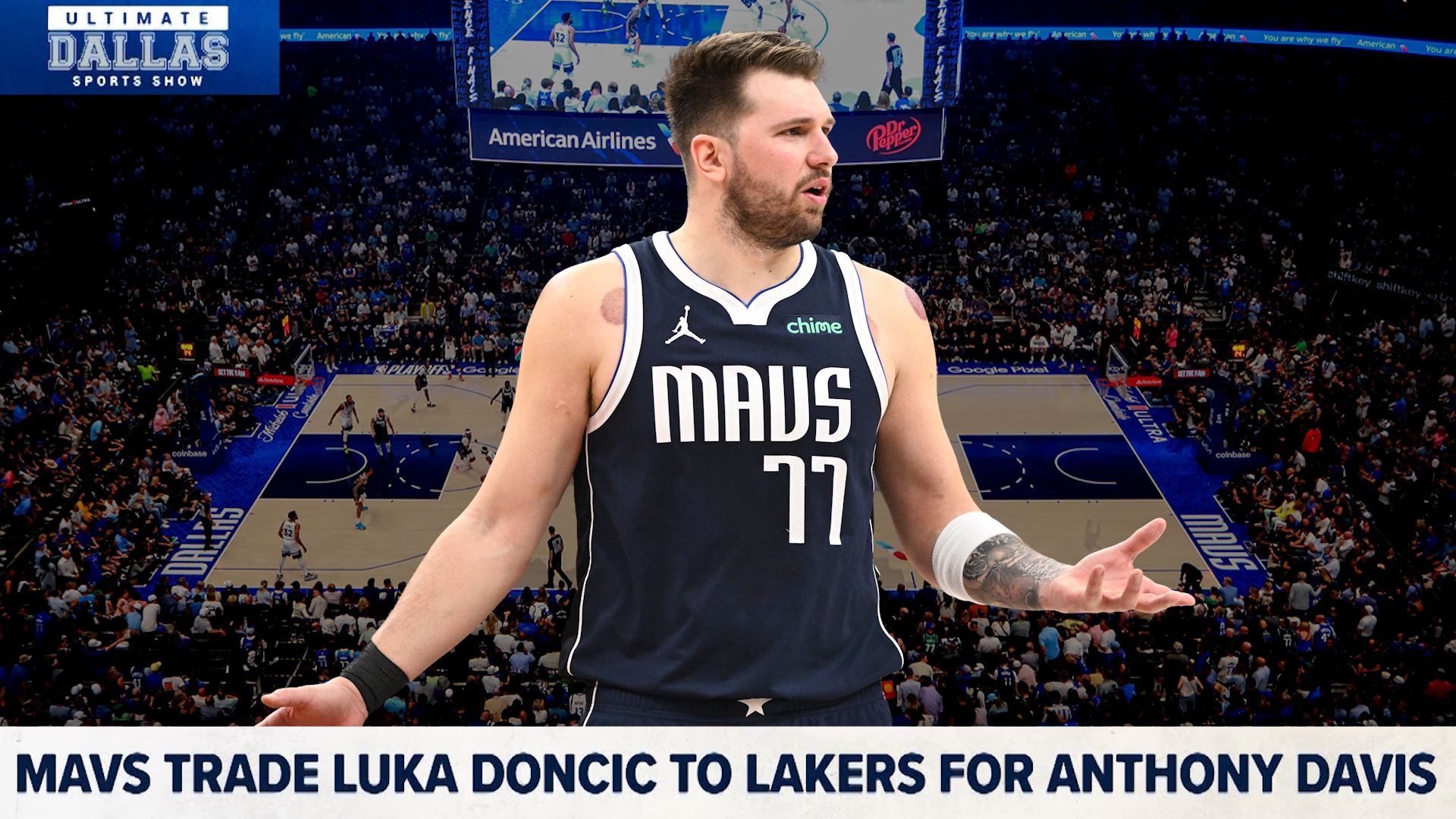 Luka Doncic is heading to Los Angeles. The Mavericks traded their young superstar for Anthony Davis. How can Dallas sports fans process this shocking move?