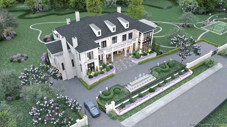 Explore this $18.5 million mansion along Dallas' Strait Lane