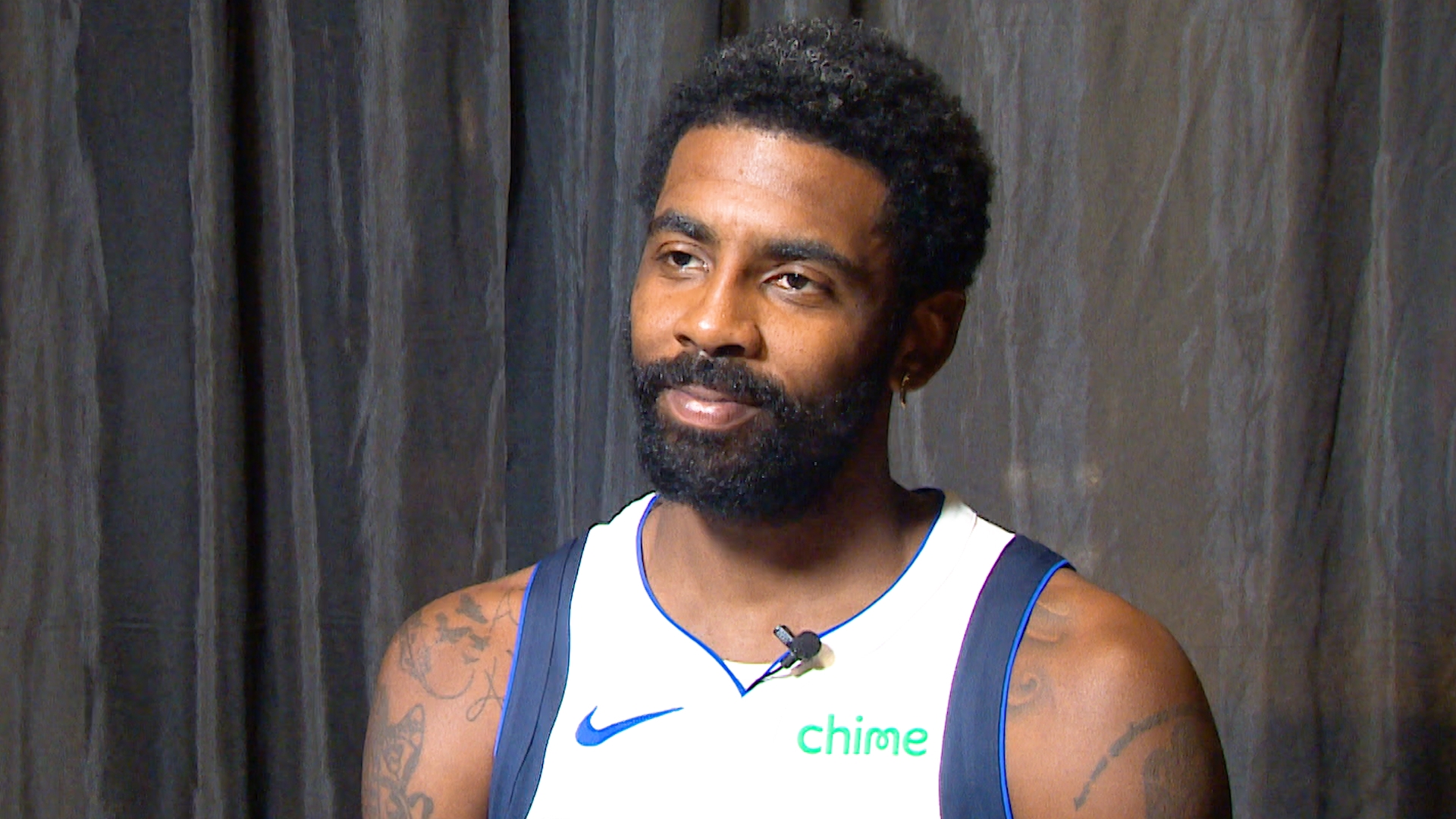 Kyrie Irving sat down with WFAA for a 1-on-1 interview during the 2024-25 Dallas Mavericks Media Day.