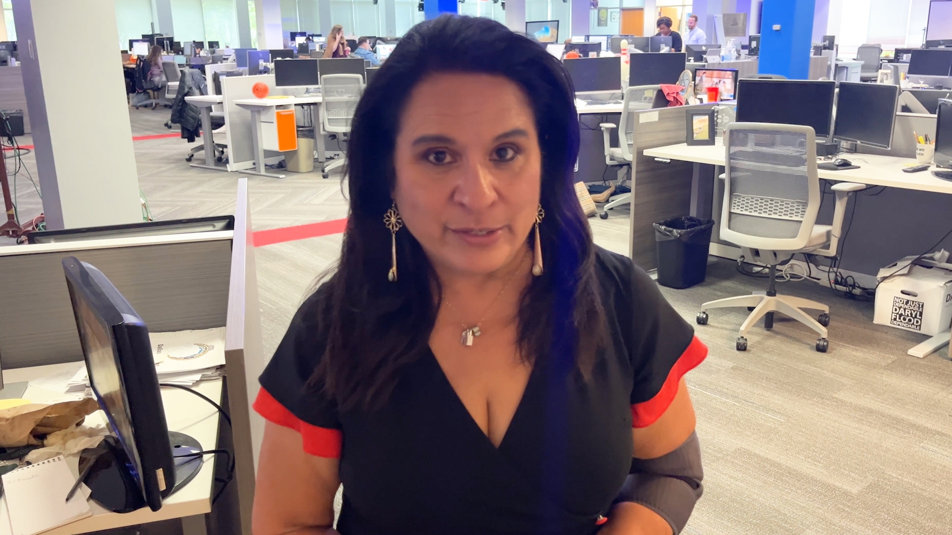 WFAA's Rebecca Lopez reacts to the breaking news that Dallas Police Chief Eddie Garcia is retiring from law enforcement. More details to come.