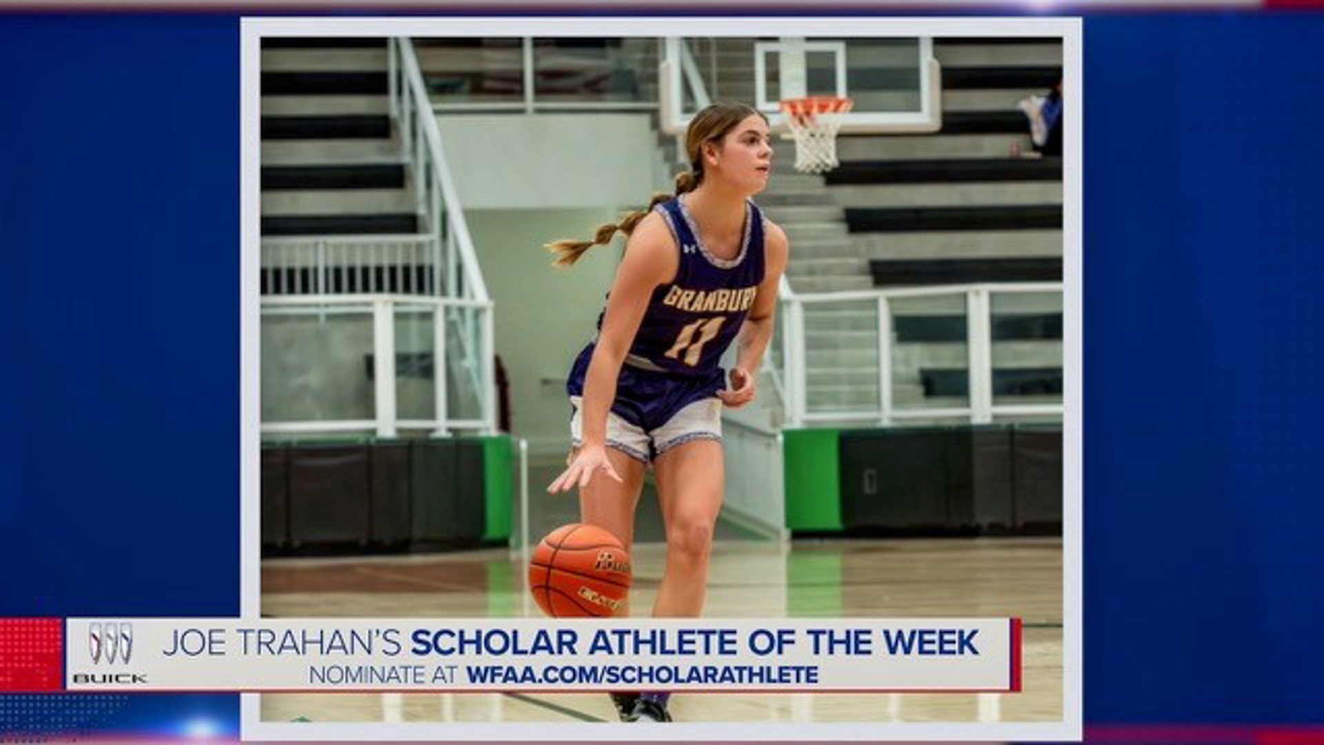 Scholar Athlete Ella Garner from Granbury High School