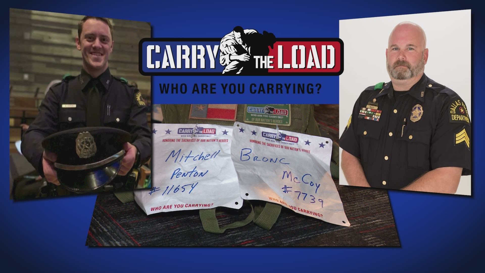 Sgt. Ed Lujan will take his surgically repaired body on the road again as part of Carry the Load's 10th annual event to honor fallen soldiers and first responders.