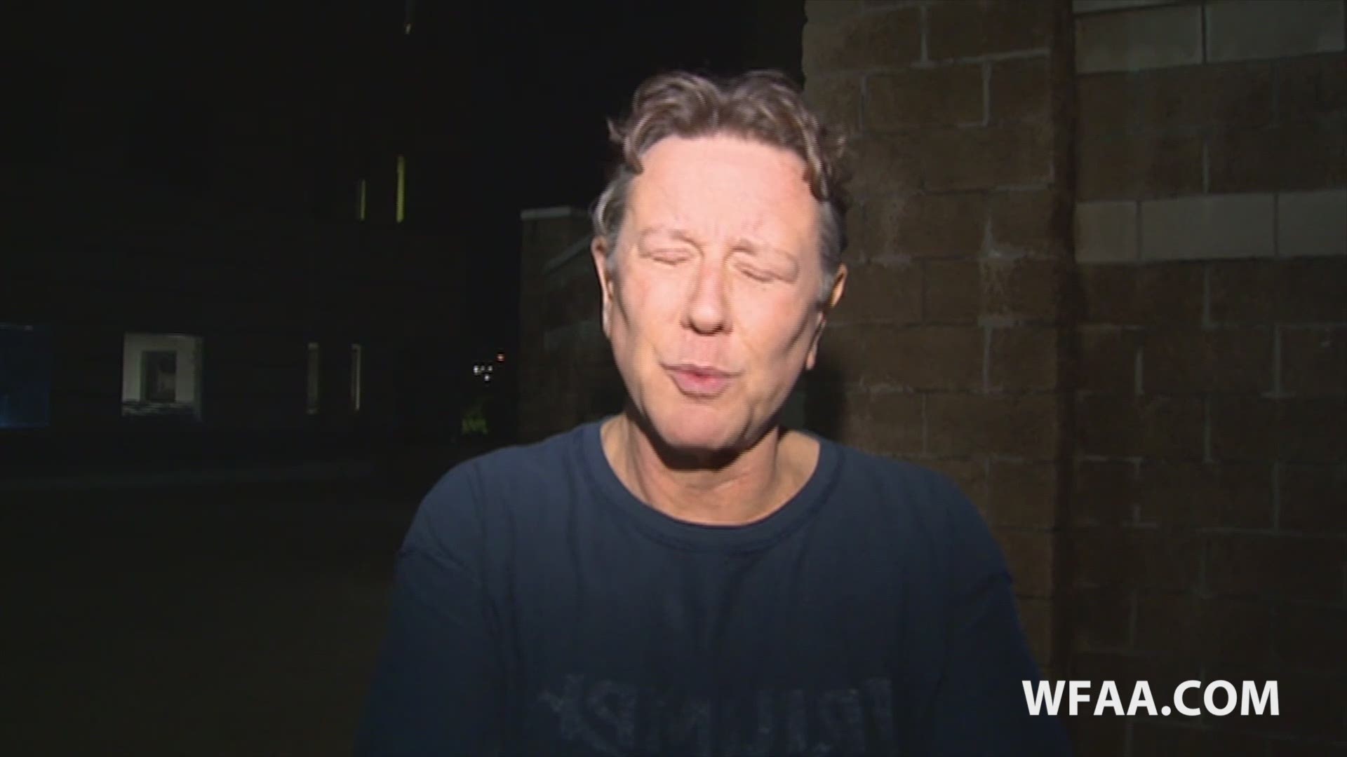 A seemingly humbled 'Judge' Reinhold was released from jail early Friday after being arrested for disorderly conduct at Love Field.