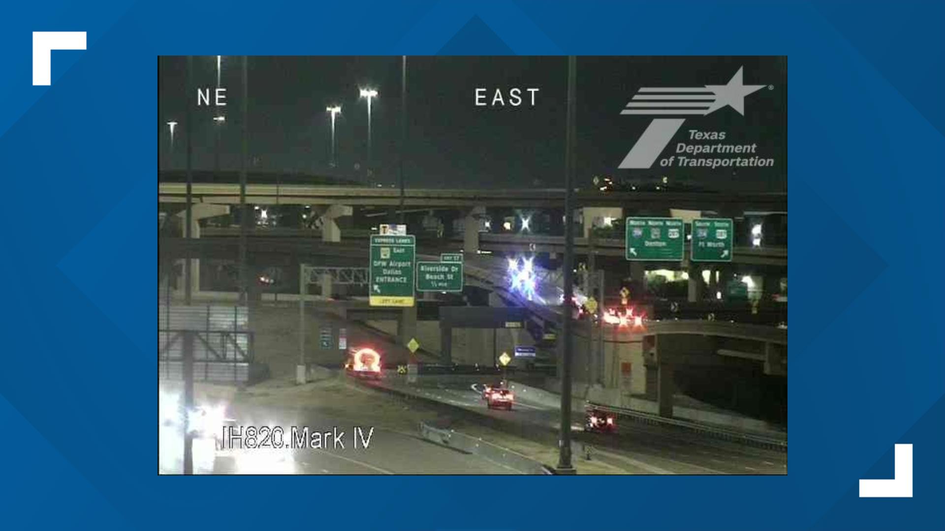 Motorcyclist killed after crash on Northeast Loop 820 in Fort Worth, police say