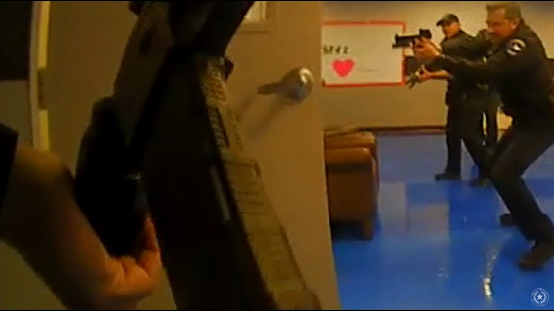 Mesquite police release bodycam video of officers shooting student who brought gun to school