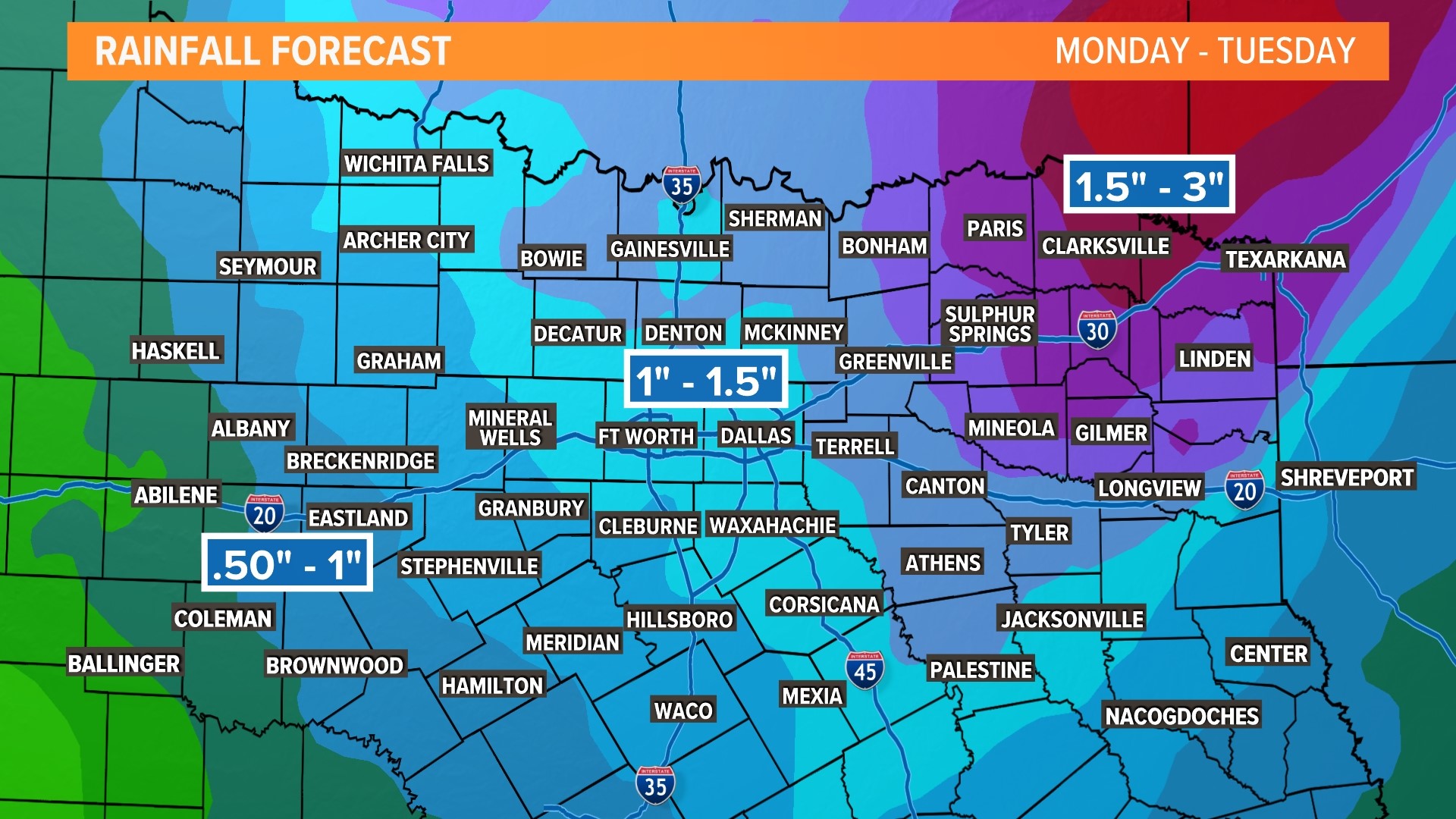 DFW weather Warmer following the first cold snap of the season