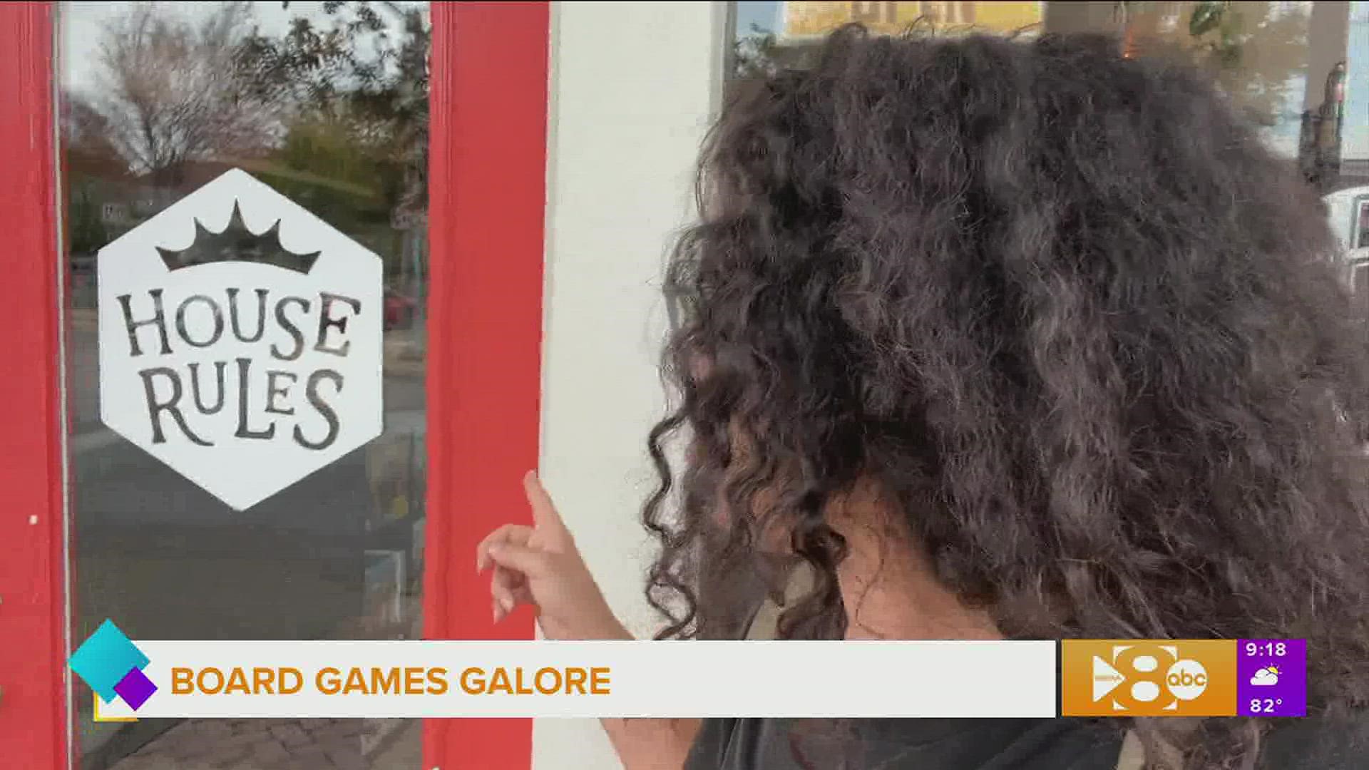 Hannah shows us a whole shop dedicated to connecting through board games.