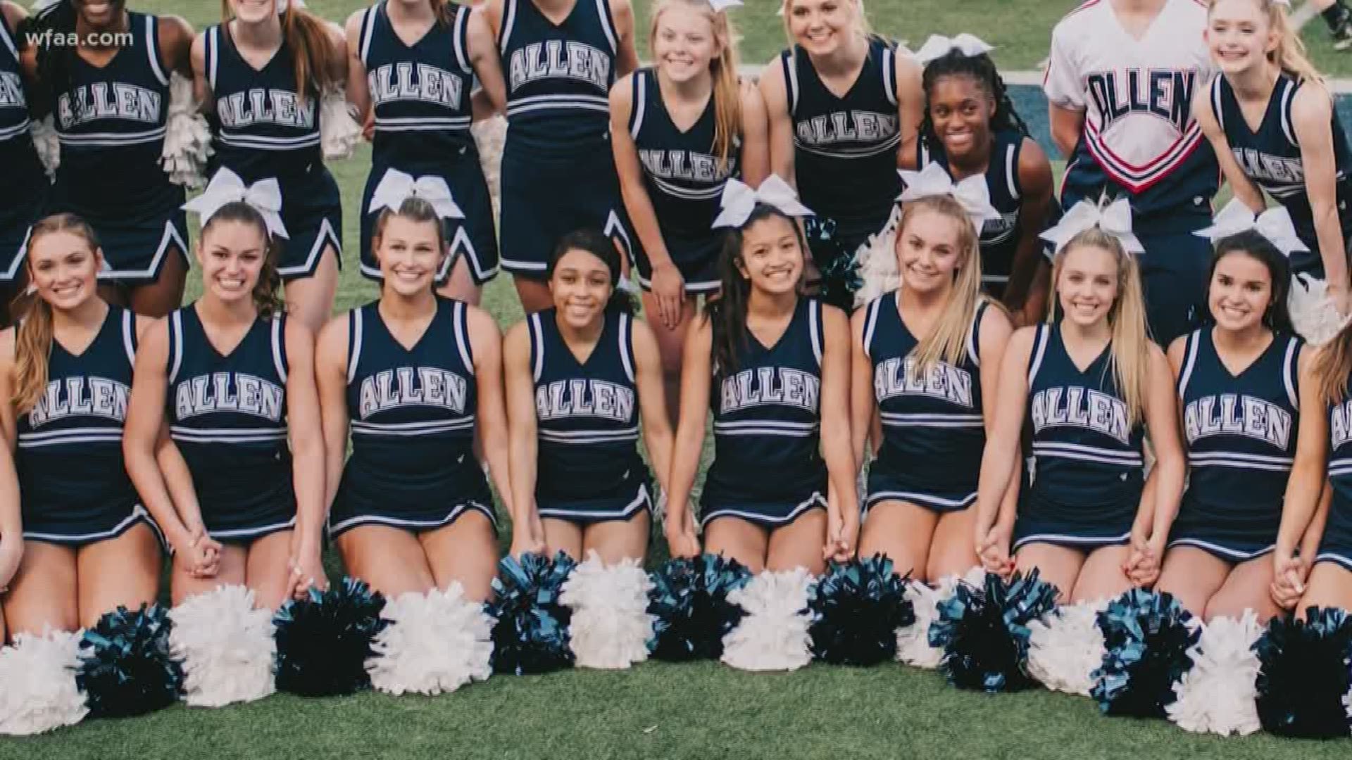 An Allen High School cheerleader was killed Thursday night in a Lewisville shopping center parking lot. Friday, those who knew her shared memories of the teen.