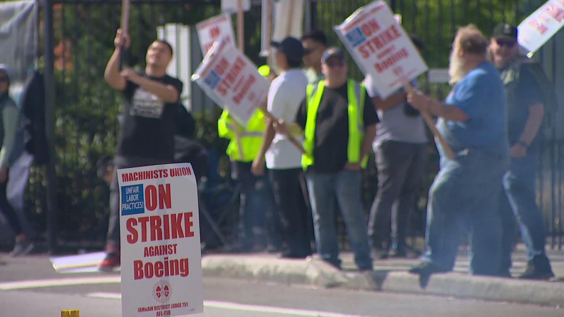 Members of the Machinists and Aerospace Workers Union rejected a contract offer and walked off the job last week.