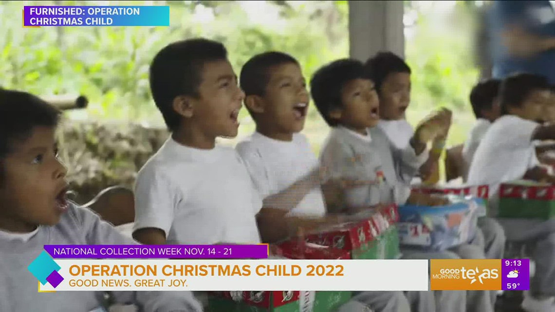 Operation Christmas Child – National Collection Week | Wfaa.com