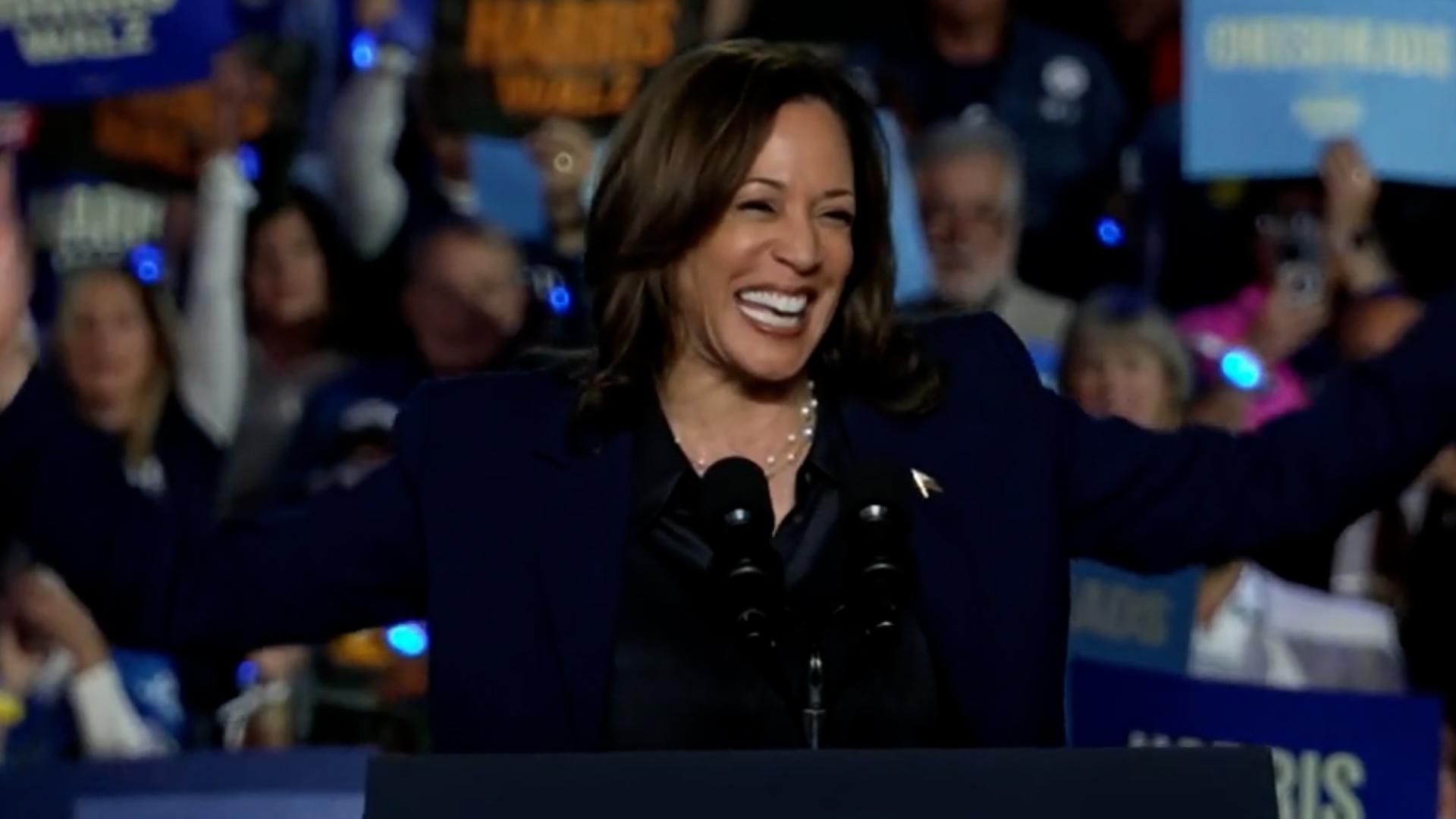 Kamala Harris full speech at Green Bay, WI campaign rally (Oct. 17