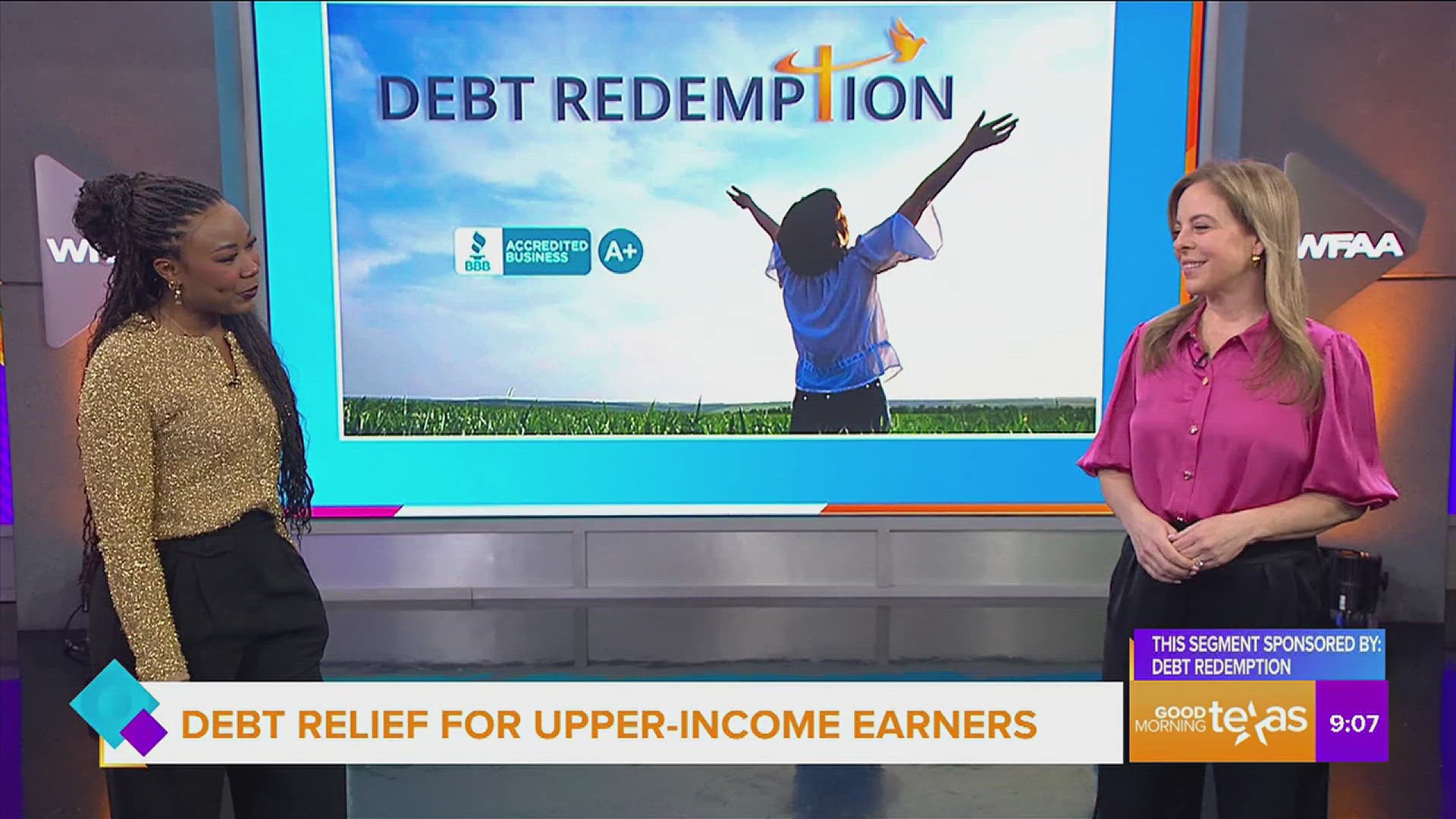 This segment is sponsored by: Debt Redemption