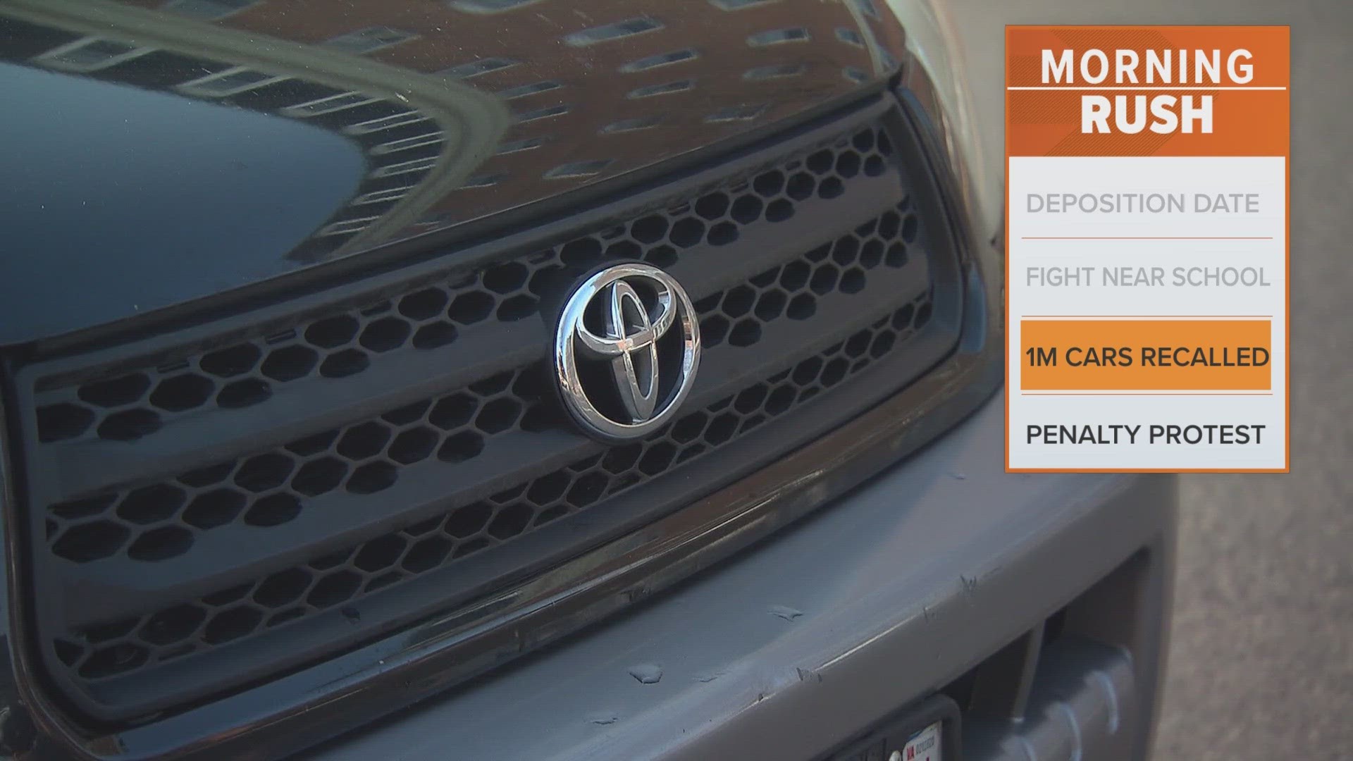 1 million Toyota, Lexus vehicles recalled over airbag issue
